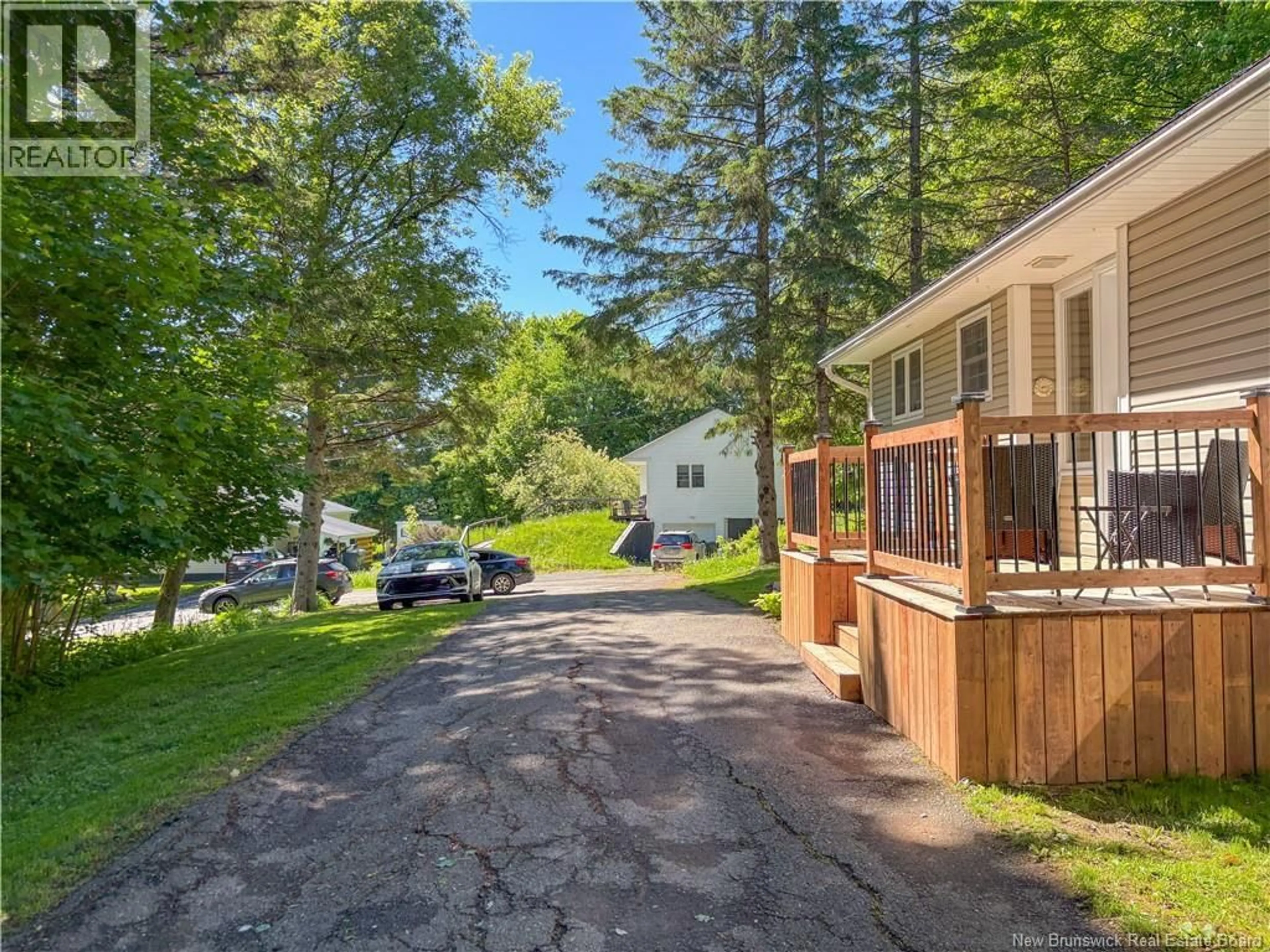 A pic from outside/outdoor area/front of a property/back of a property/a pic from drone, unknown for 108 SHARKEY STREET, Woodstock New Brunswick E7M2R2