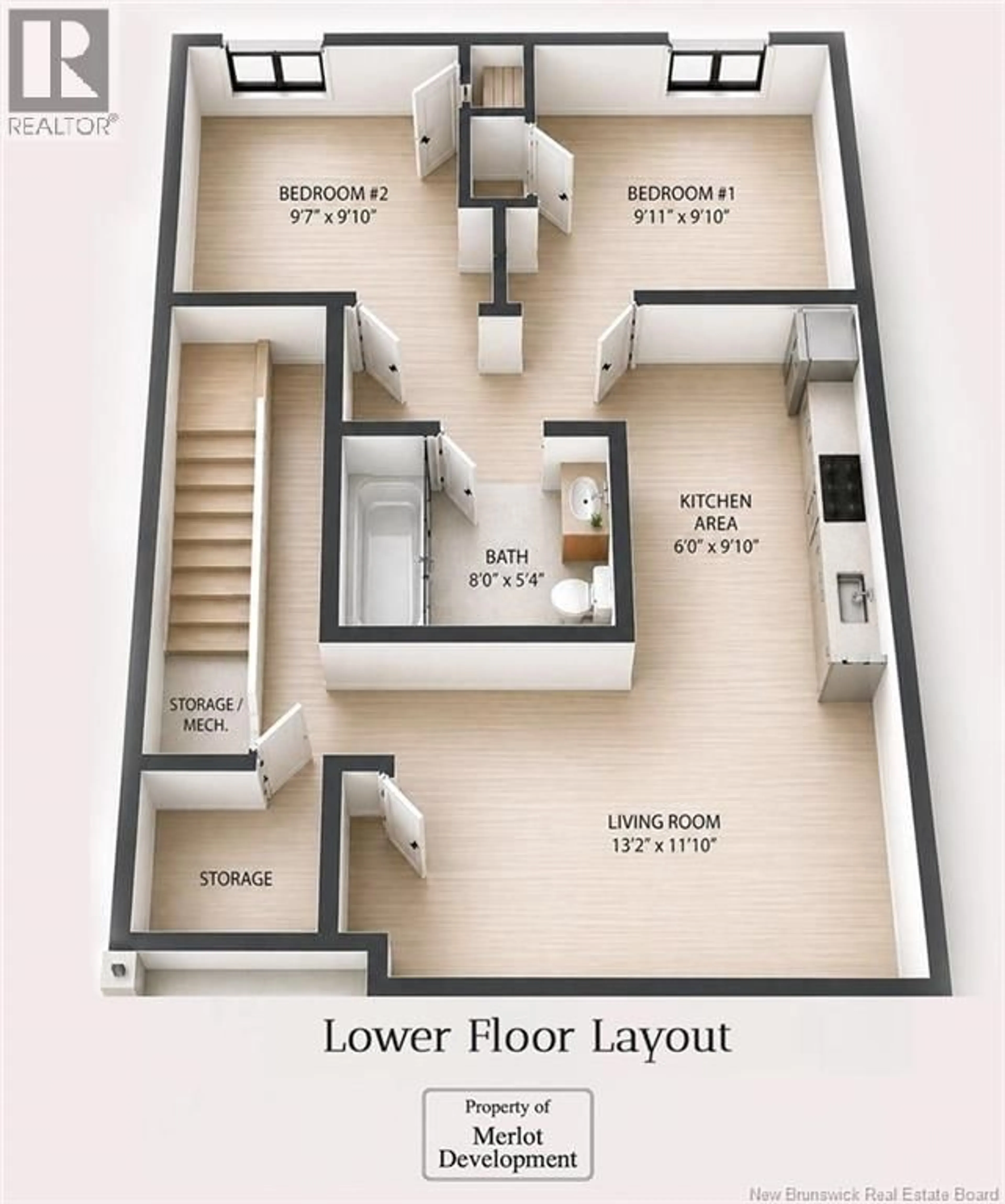 Floor plan for 26-32 RUE SEBASTIEN STREET, Dieppe New Brunswick E1A0A2