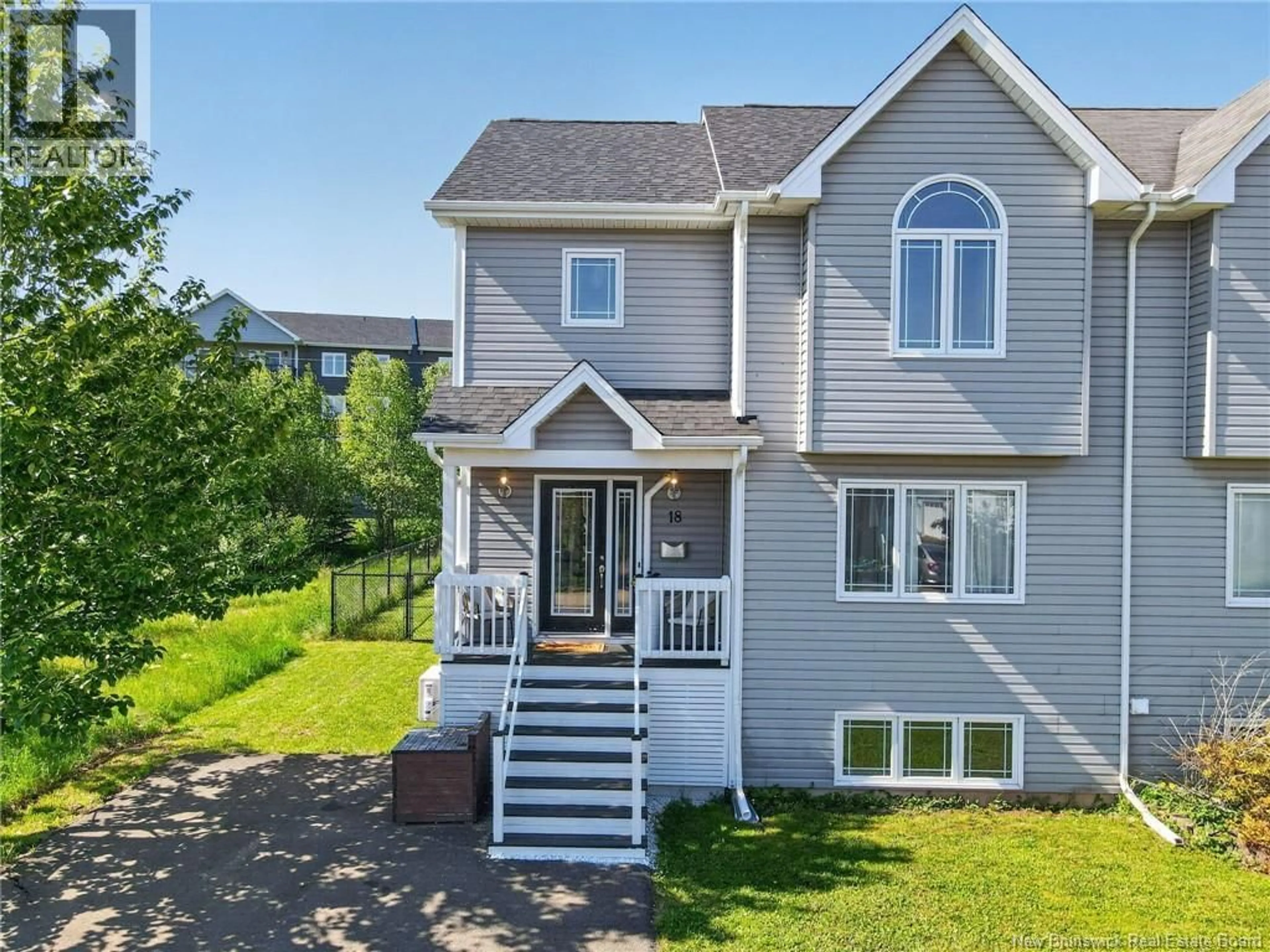 Home with vinyl exterior material, street for 18 HILLSDALE AVENUE, Riverview New Brunswick E1B5J6