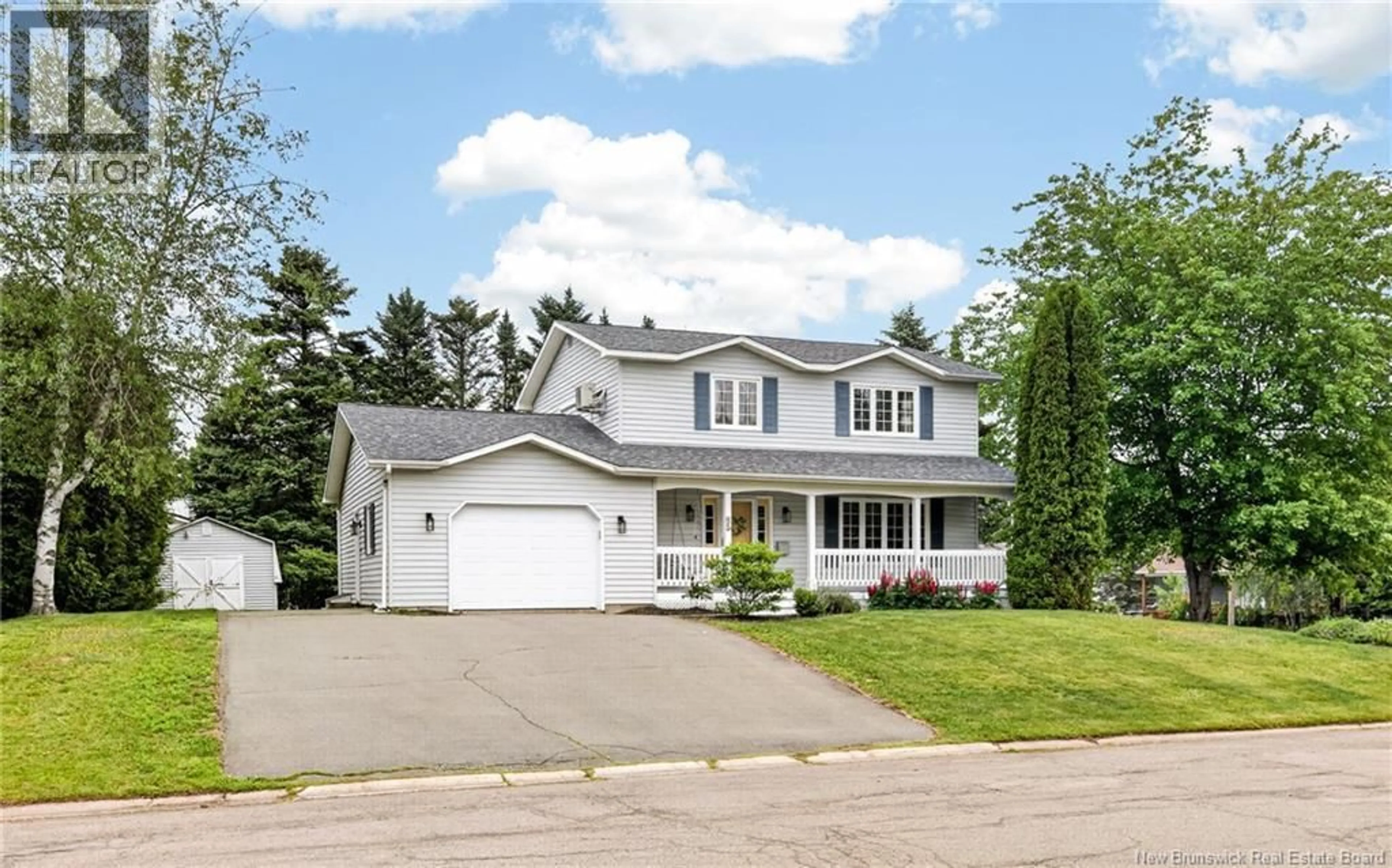 Home with vinyl exterior material, street for 45 CHIASSON COURT, Dieppe New Brunswick E1A6J4