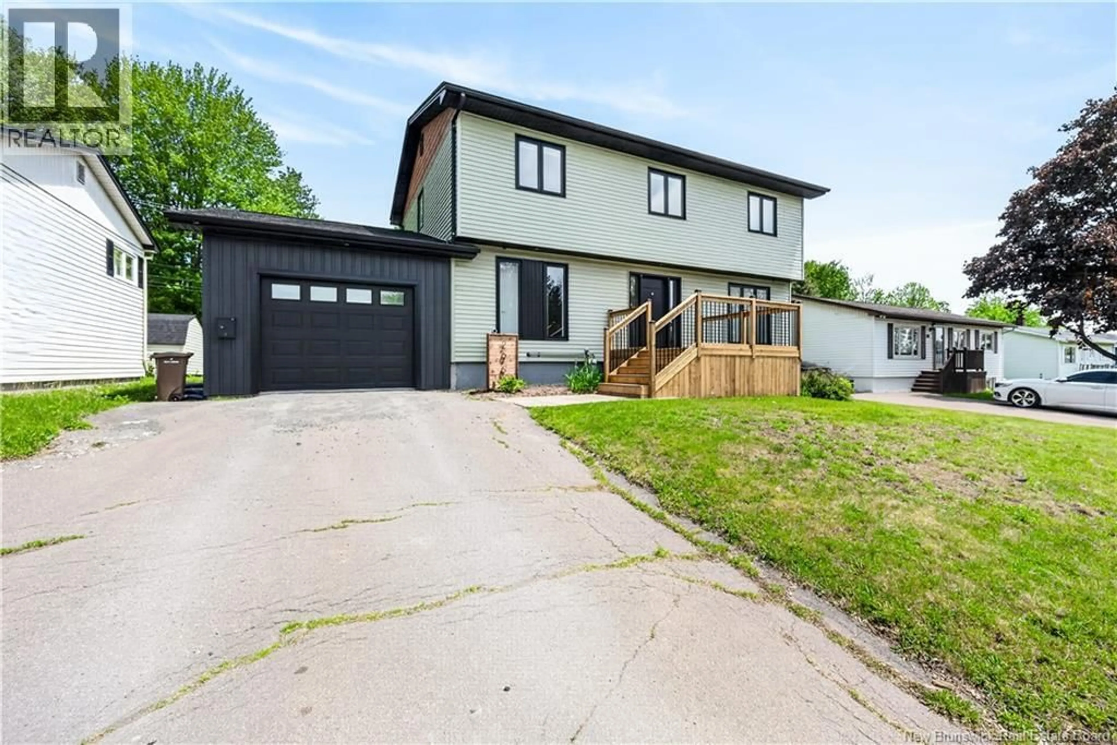 Home with vinyl exterior material, street for 296 BUCKINGHAM AVENUE, Riverview New Brunswick E1B2P2
