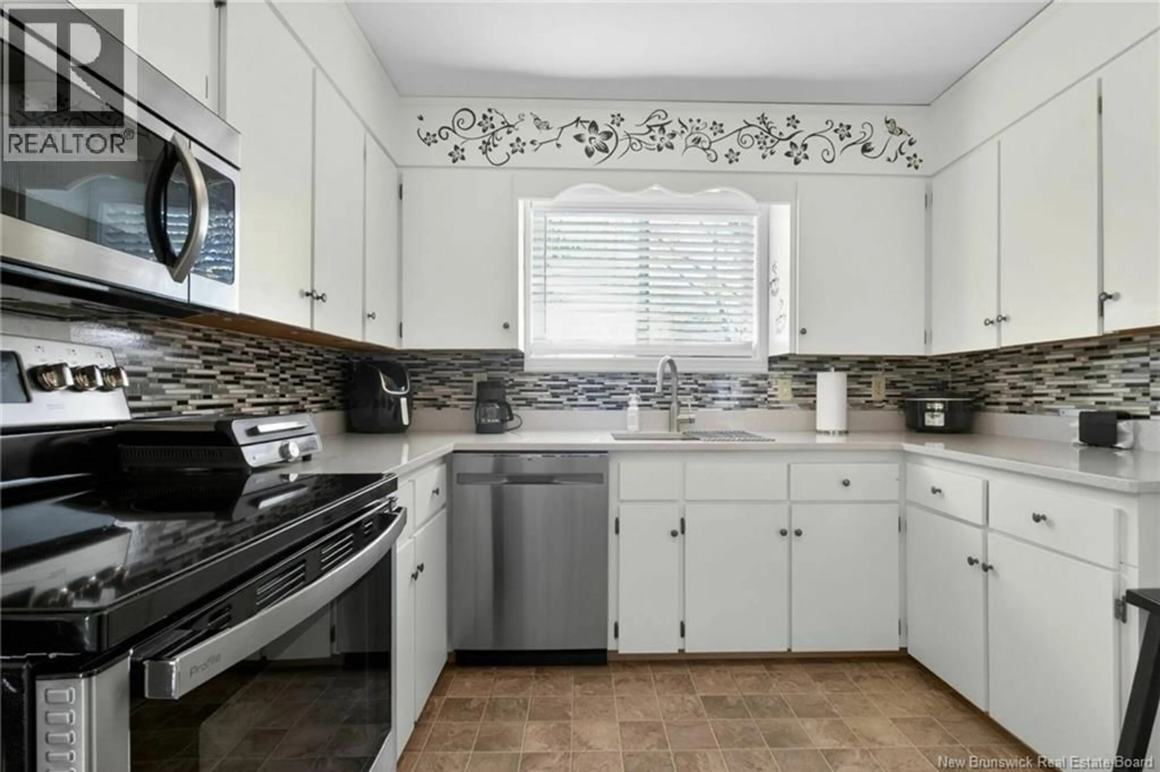 Standard kitchen, ceramic/tile floor for 154 BROWNS COVE ROAD, Kars New Brunswick E5T2Z5
