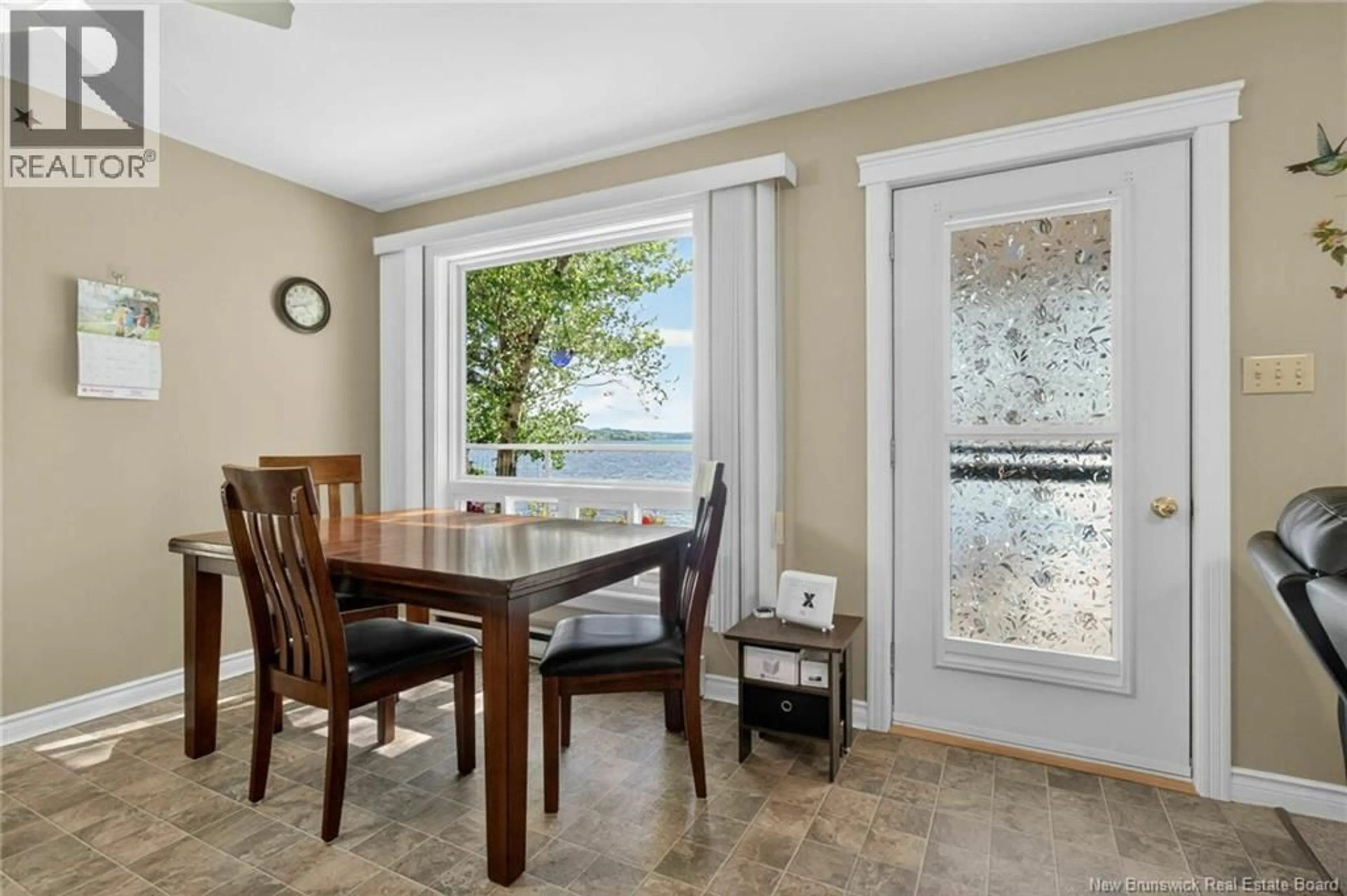 Dining room, ceramic/tile floor for 154 BROWNS COVE ROAD, Kars New Brunswick E5T2Z5
