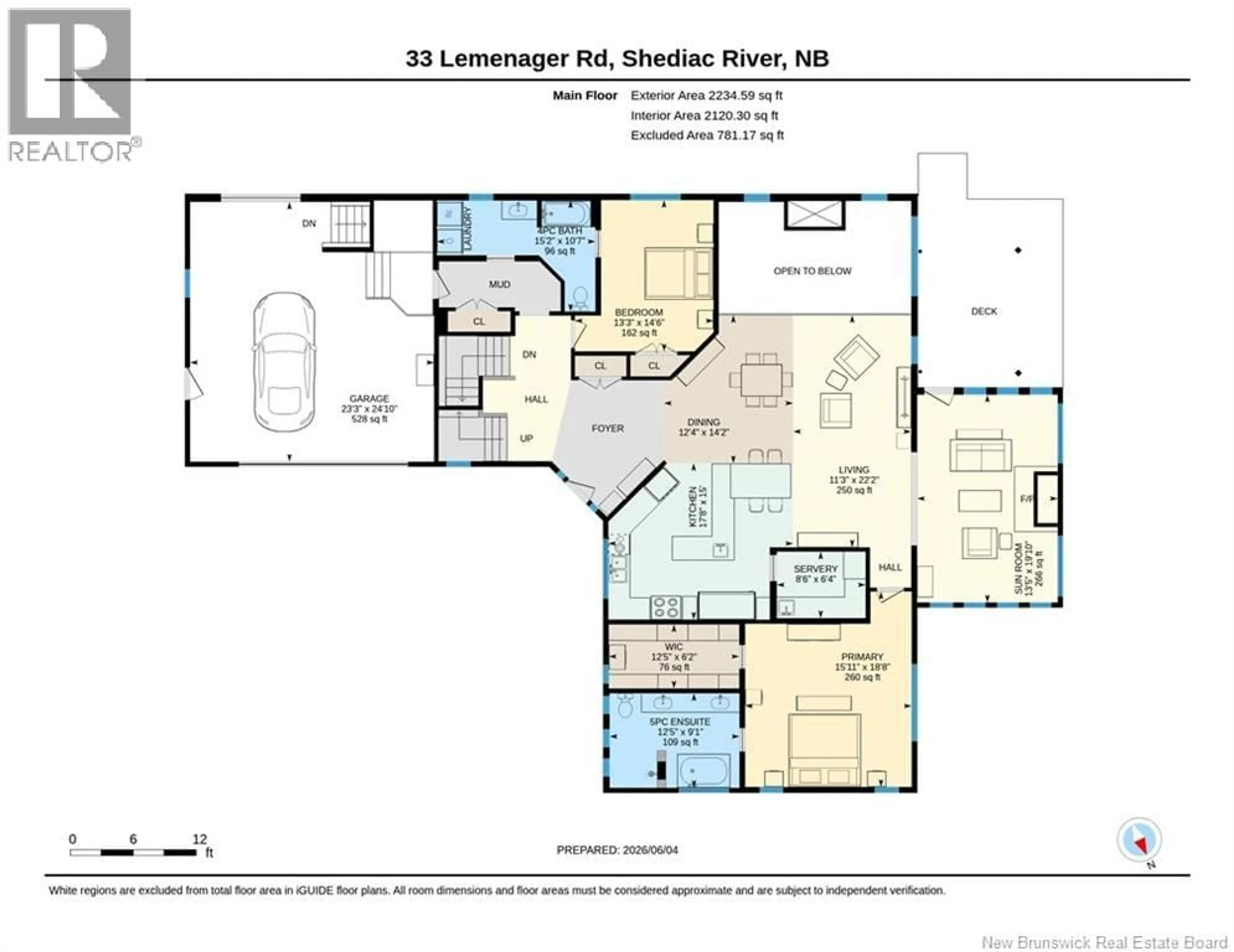 Floor plan for 33 LEMENAGER ROAD, Shediac River New Brunswick E4R1M6