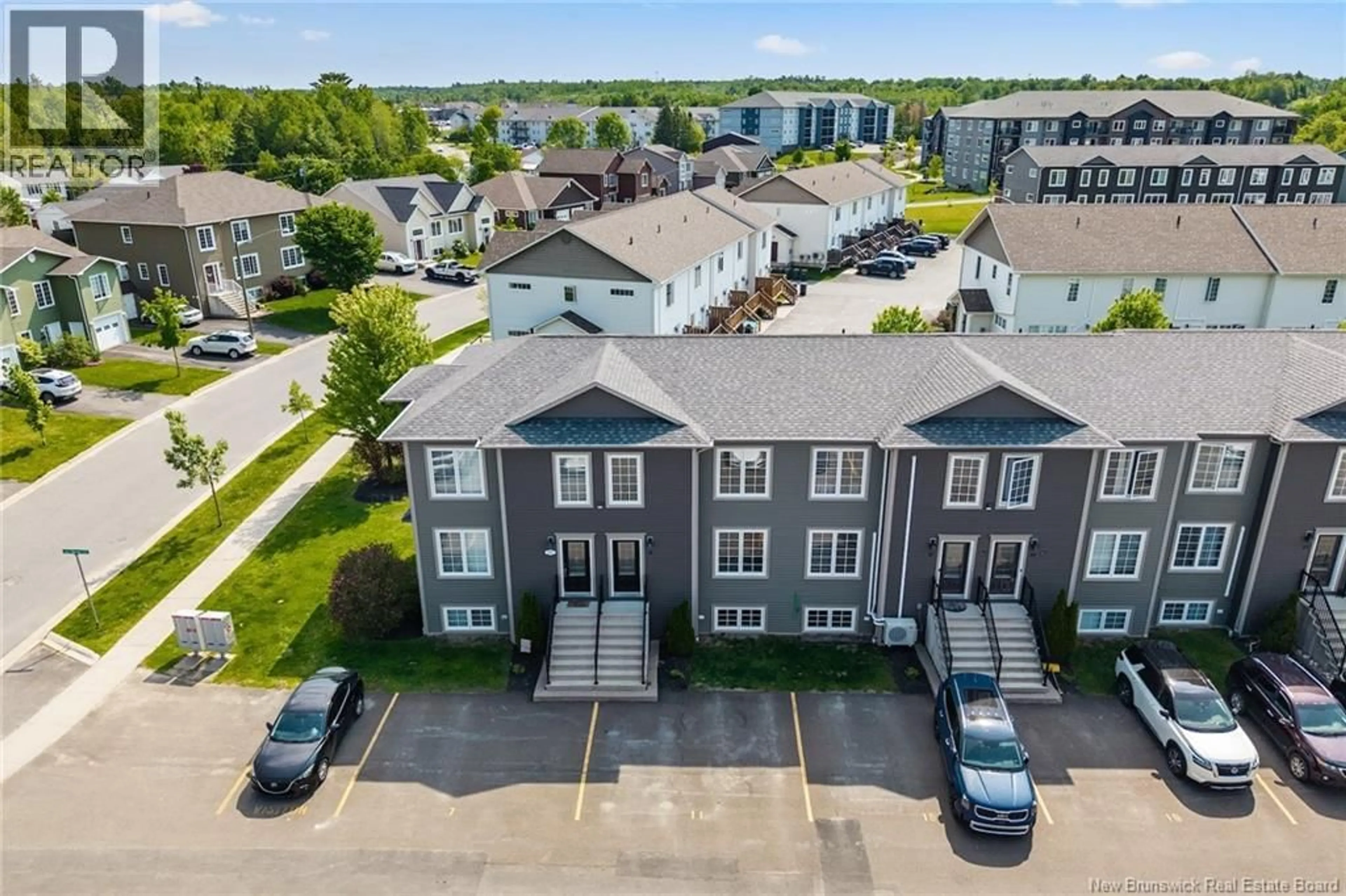 A pic from outside/outdoor area/front of a property/back of a property/a pic from drone, street for 11 WESTIN LANE, Fredericton New Brunswick E3A5X2