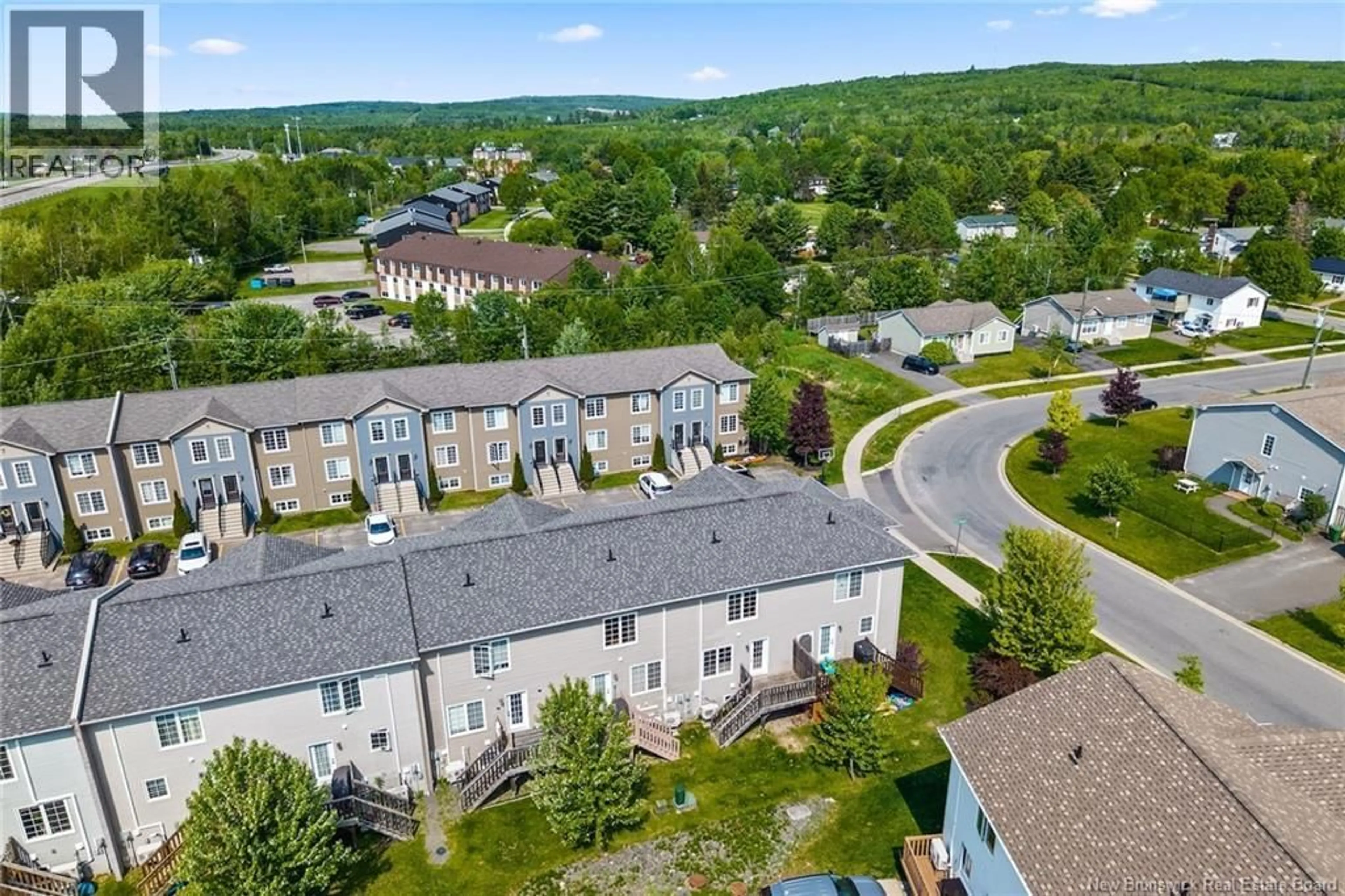 A pic from outside/outdoor area/front of a property/back of a property/a pic from drone, mountain view for 11 WESTIN LANE, Fredericton New Brunswick E3A5X2