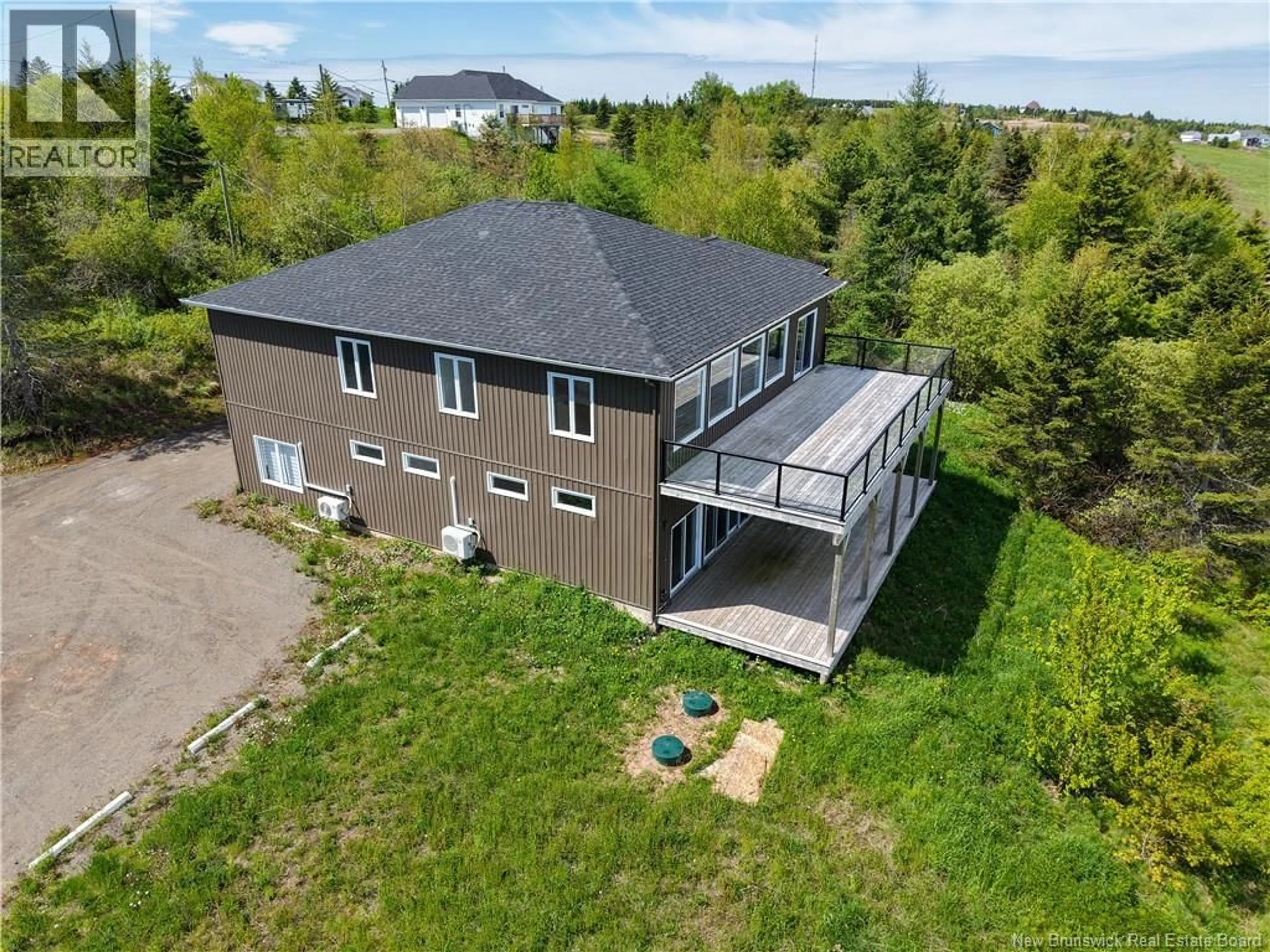 A pic from outside/outdoor area/front of a property/back of a property/a pic from drone, unknown for 824 INDIAN MOUNTAIN ROAD, Moncton New Brunswick E1G3M9