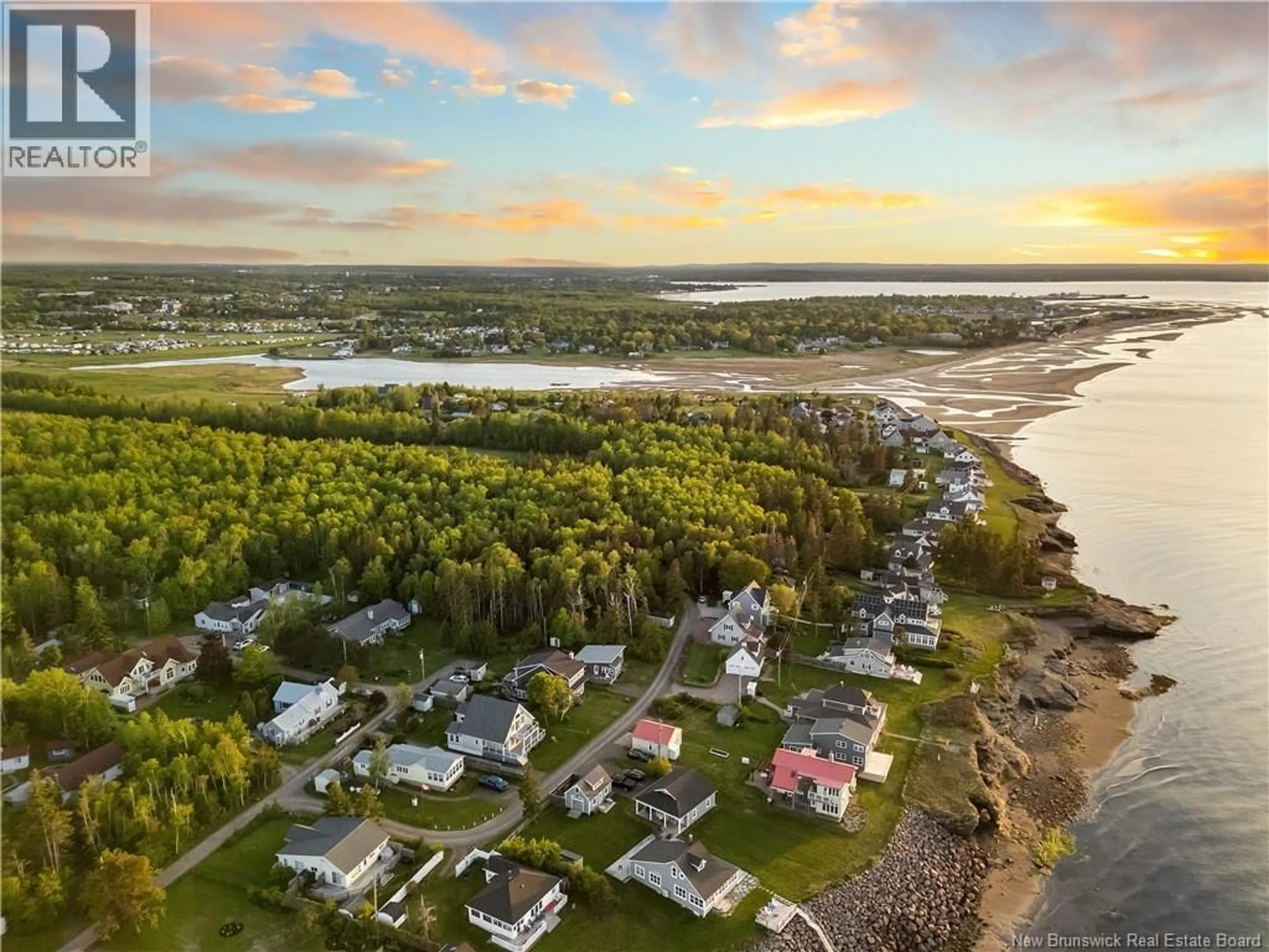 A pic from outside/outdoor area/front of a property/back of a property/a pic from drone, water/lake/river/ocean view for 18 JIMARIE LANE, Boudreau-Ouest New Brunswick E4P6M2