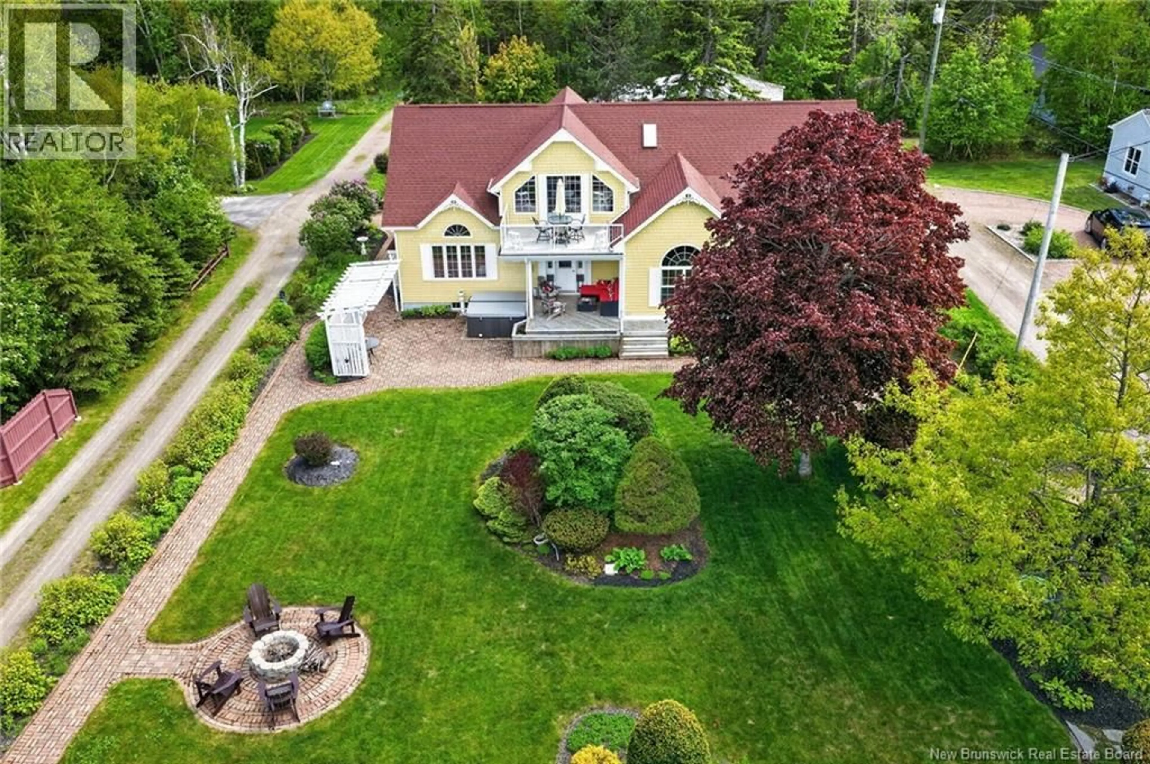 A pic from outside/outdoor area/front of a property/back of a property/a pic from drone, street for 18 JIMARIE LANE, Boudreau-Ouest New Brunswick E4P6M2