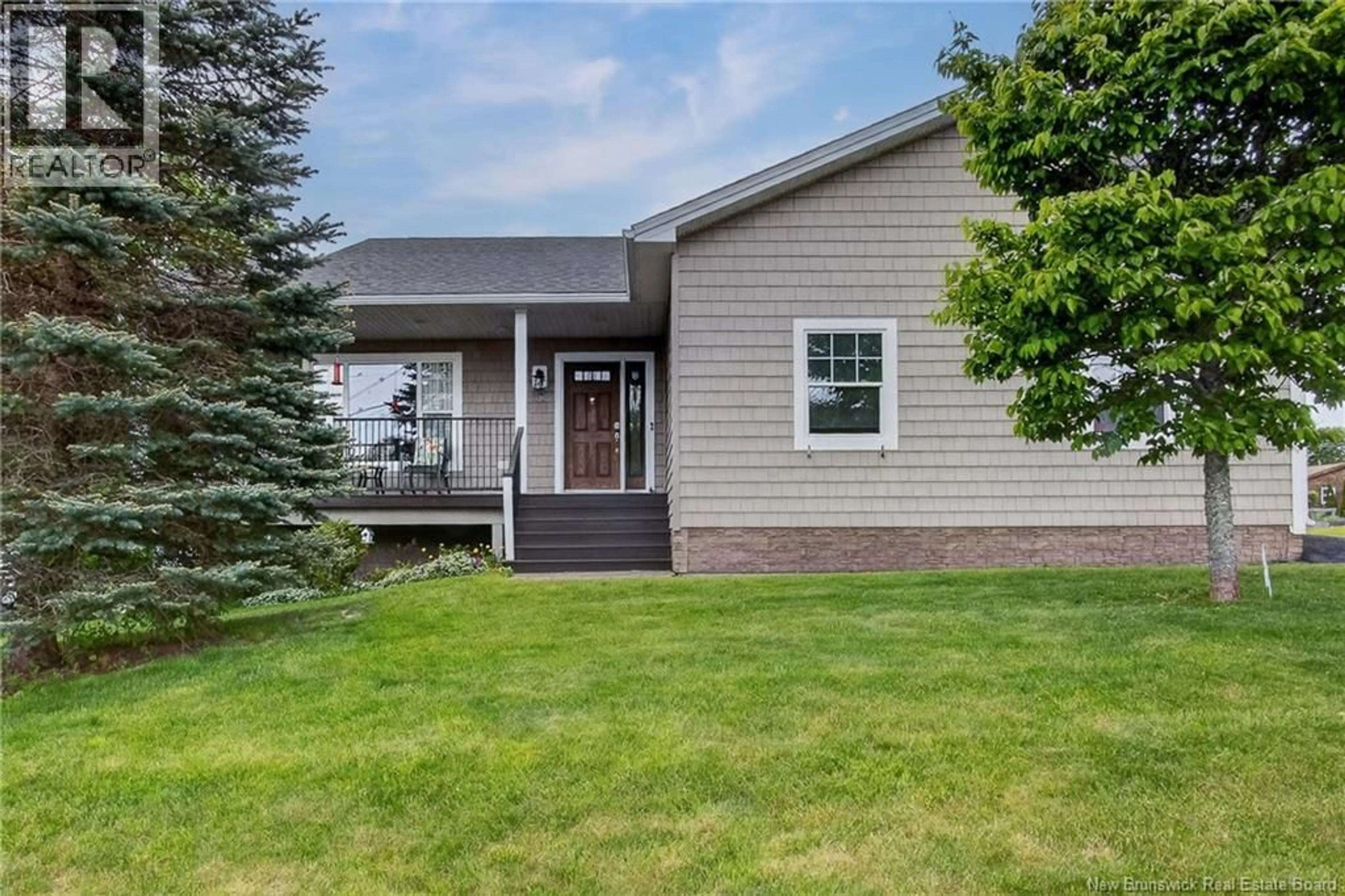 Home with vinyl exterior material, street for 8 HARRIS ROAD, Grand Bay-Westfield New Brunswick E5K1N2