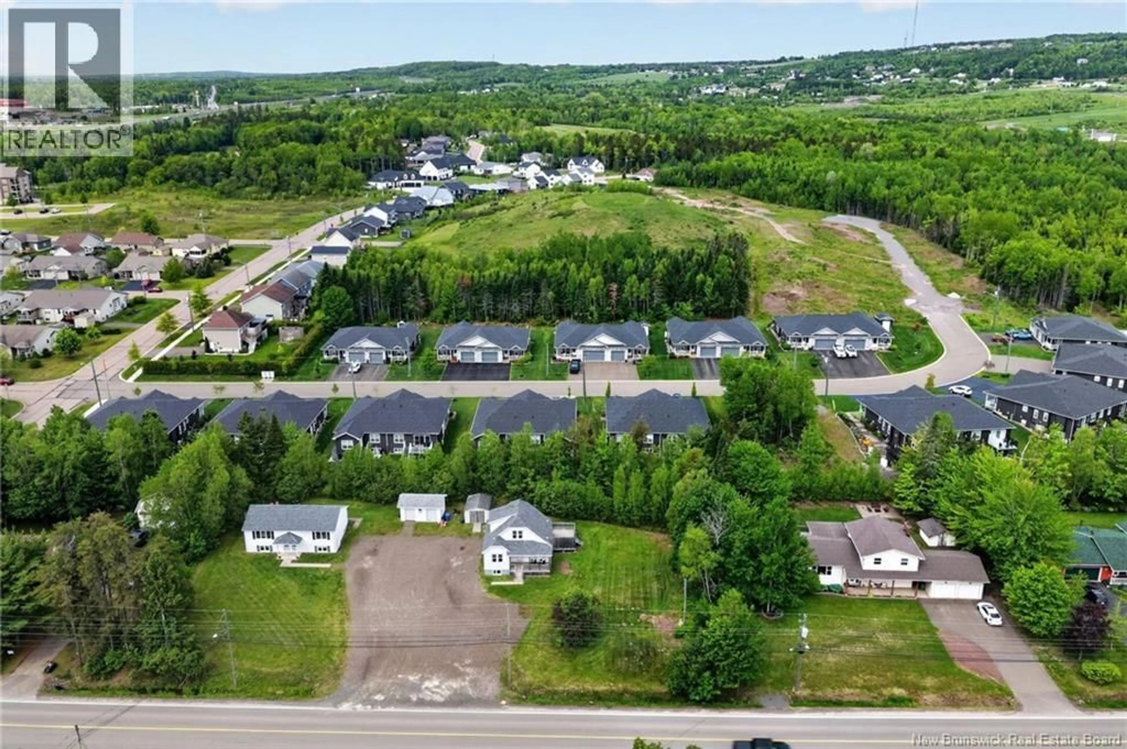 A pic from outside/outdoor area/front of a property/back of a property/a pic from drone, mountain view for 498 GORGE ROAD, Moncton New Brunswick E1G3H8