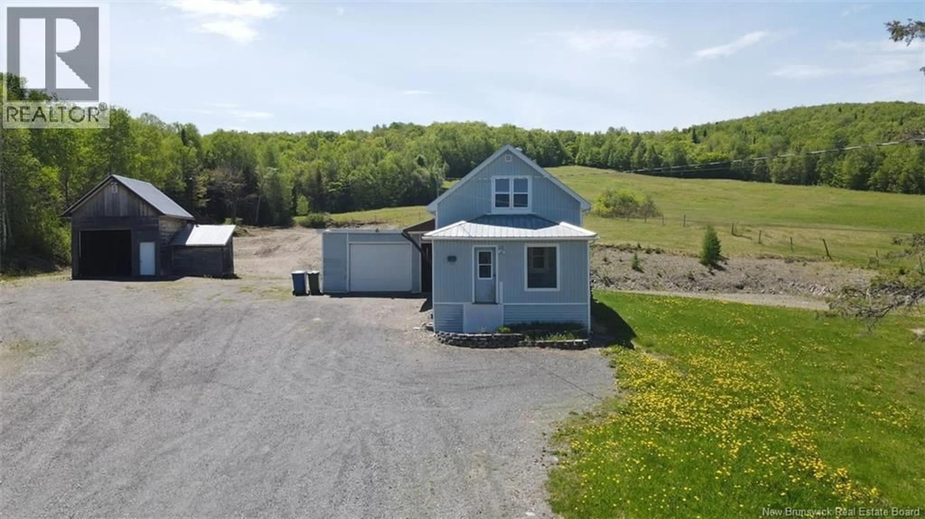 A pic from outside/outdoor area/front of a property/back of a property/a pic from drone, unknown for 128 TOUSSAINT ROAD, Saint-Joseph New Brunswick E7B2T8