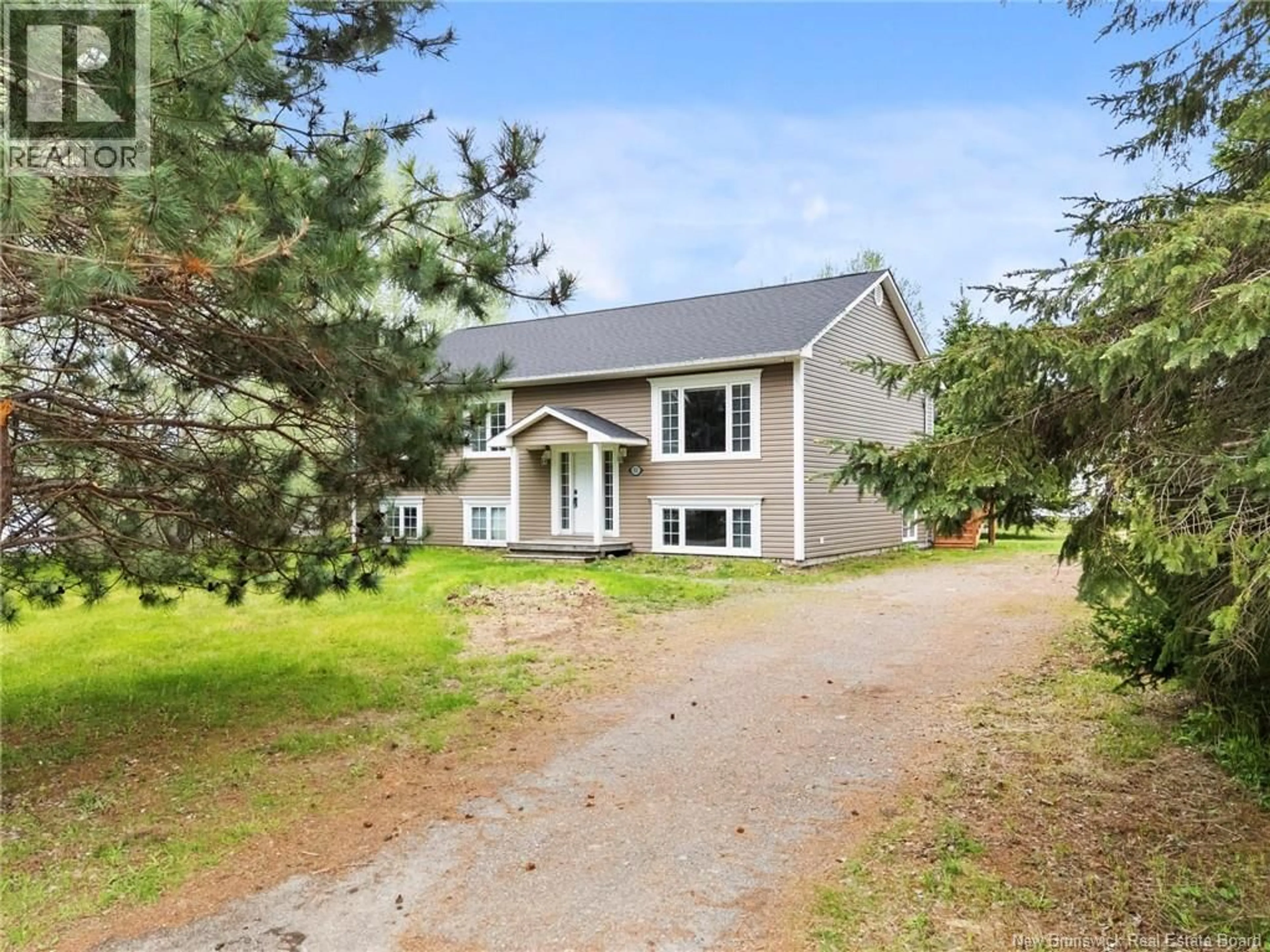 A pic from outside/outdoor area/front of a property/back of a property/a pic from drone, street for 38 FOSTER AVENUE, Burtts Corner New Brunswick E6L2C5