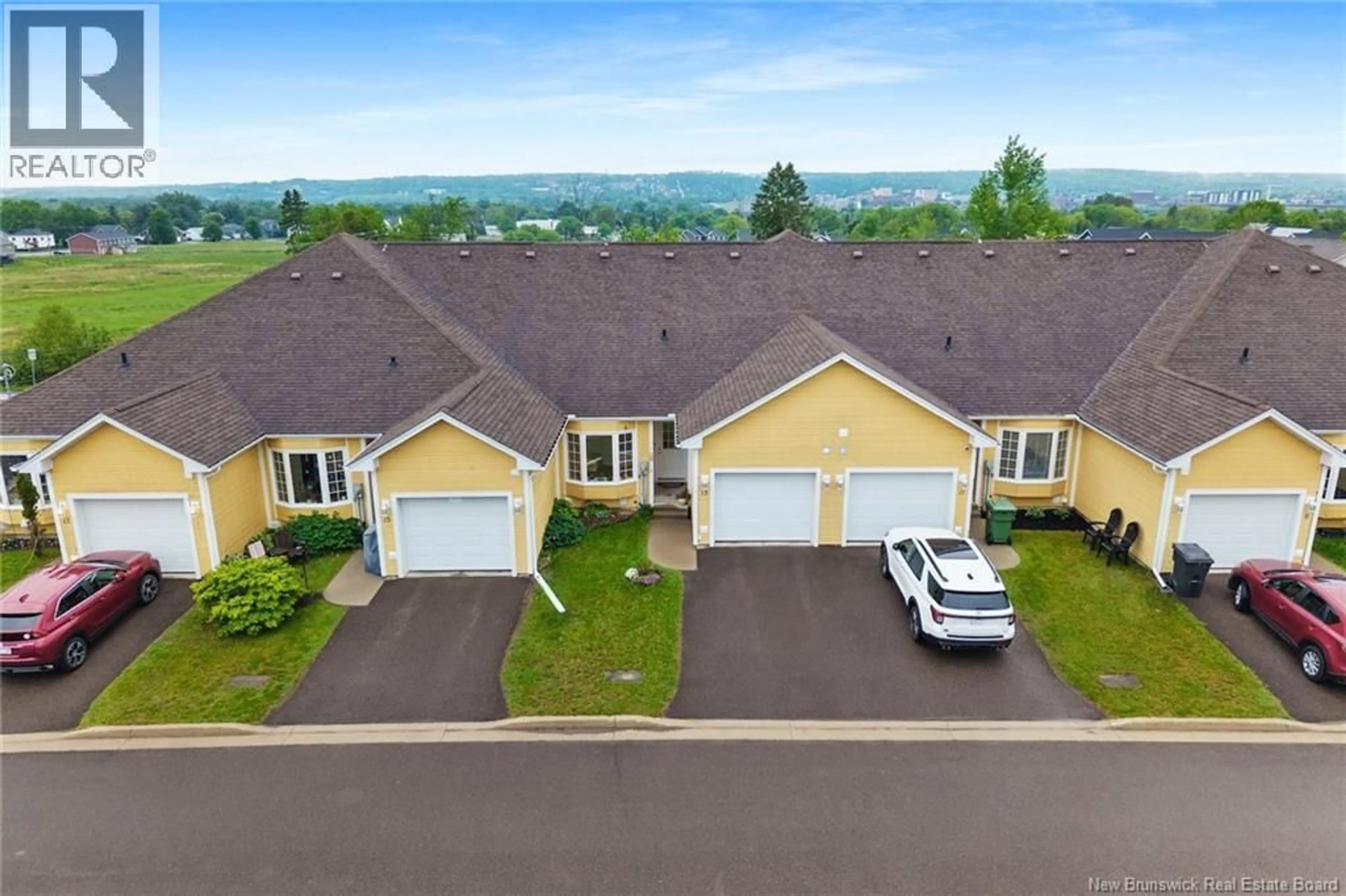 A pic from outside/outdoor area/front of a property/back of a property/a pic from drone, unknown for 13 ECO TERRA DRIVE, Fredericton New Brunswick E3A0A2