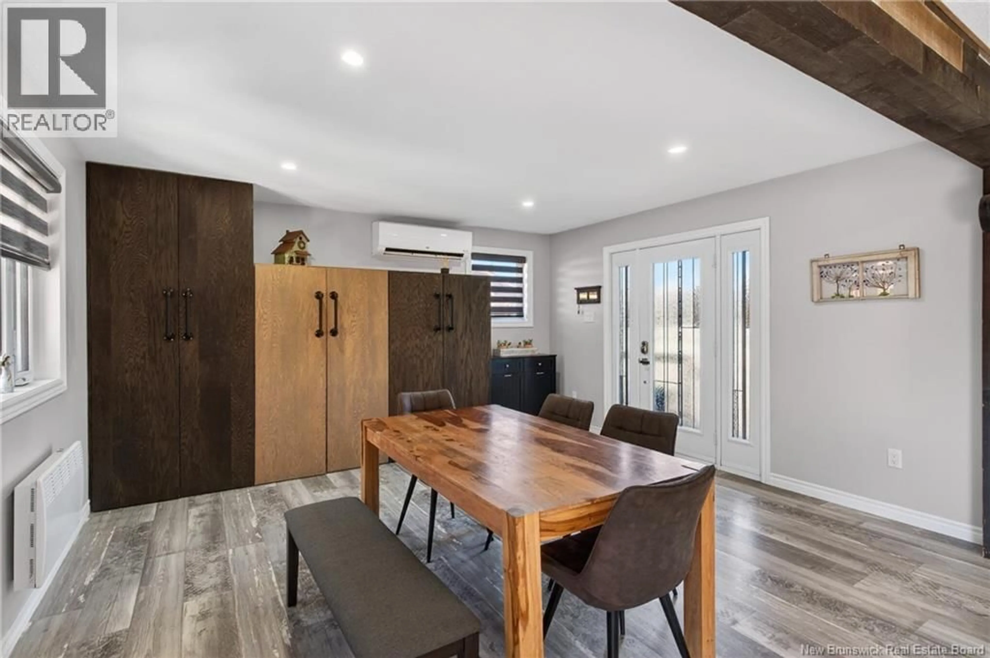 Dining room, wood/laminate floor for 45 HIGHLAND DRIVE, Tide Head New Brunswick E3N4L6