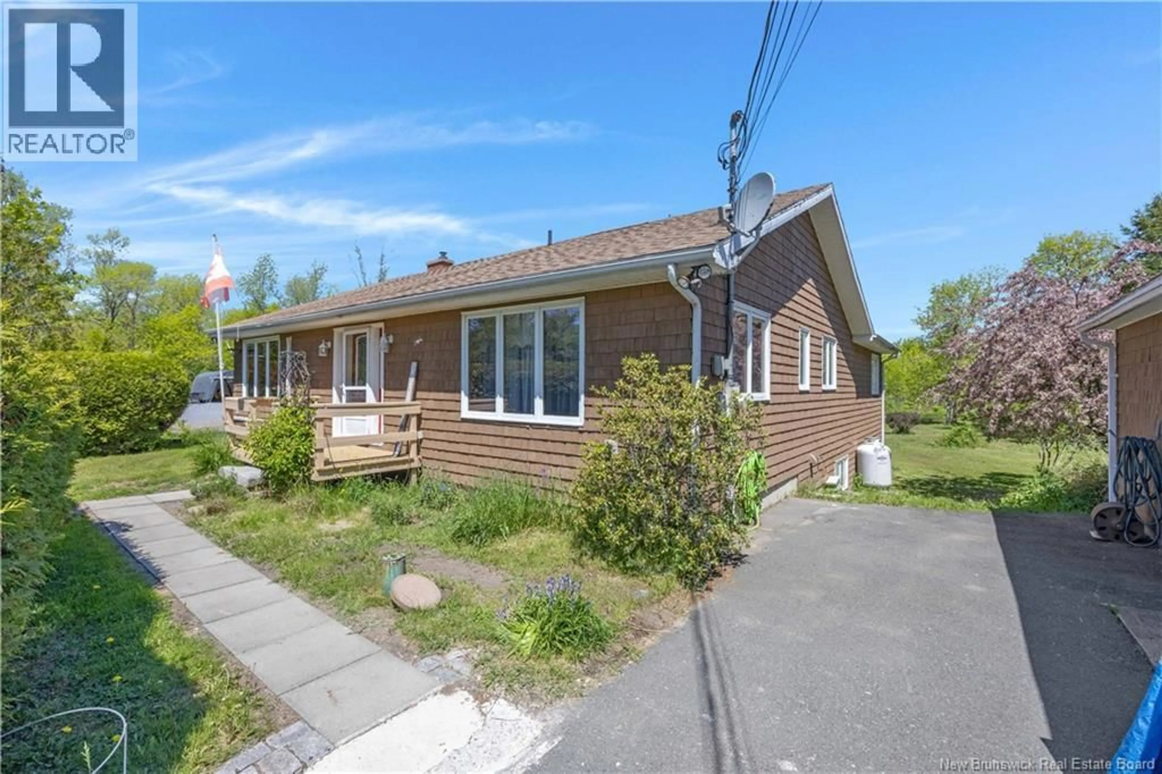 A pic from outside/outdoor area/front of a property/back of a property/a pic from drone, street for 49 ATKINS ROAD, Saint John New Brunswick E2M6S3