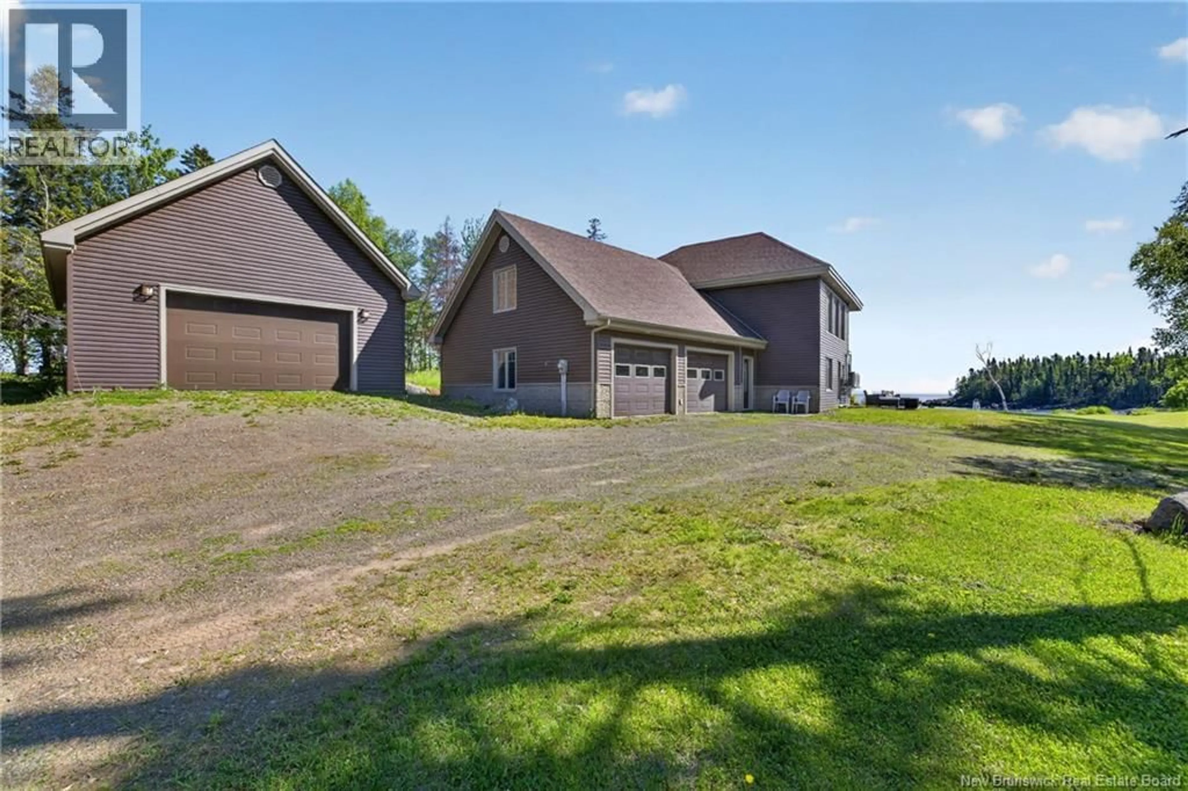 A pic from outside/outdoor area/front of a property/back of a property/a pic from drone, unknown for 40 ISLAND VIEW LANE, Sea Side New Brunswick E8G0A8