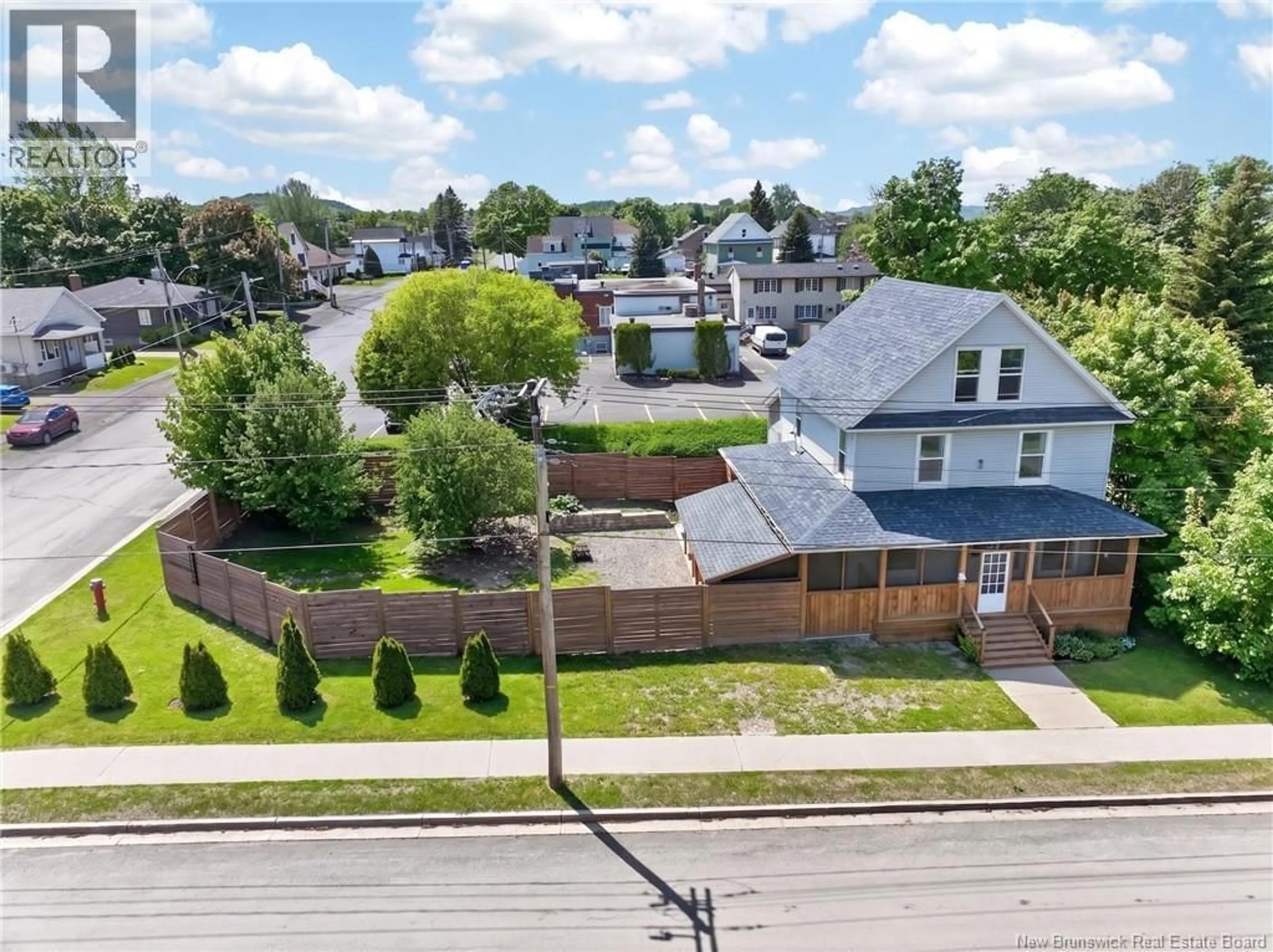 A pic from outside/outdoor area/front of a property/back of a property/a pic from drone, street for 17 MINTO STREET, Campbellton New Brunswick E3N2W6