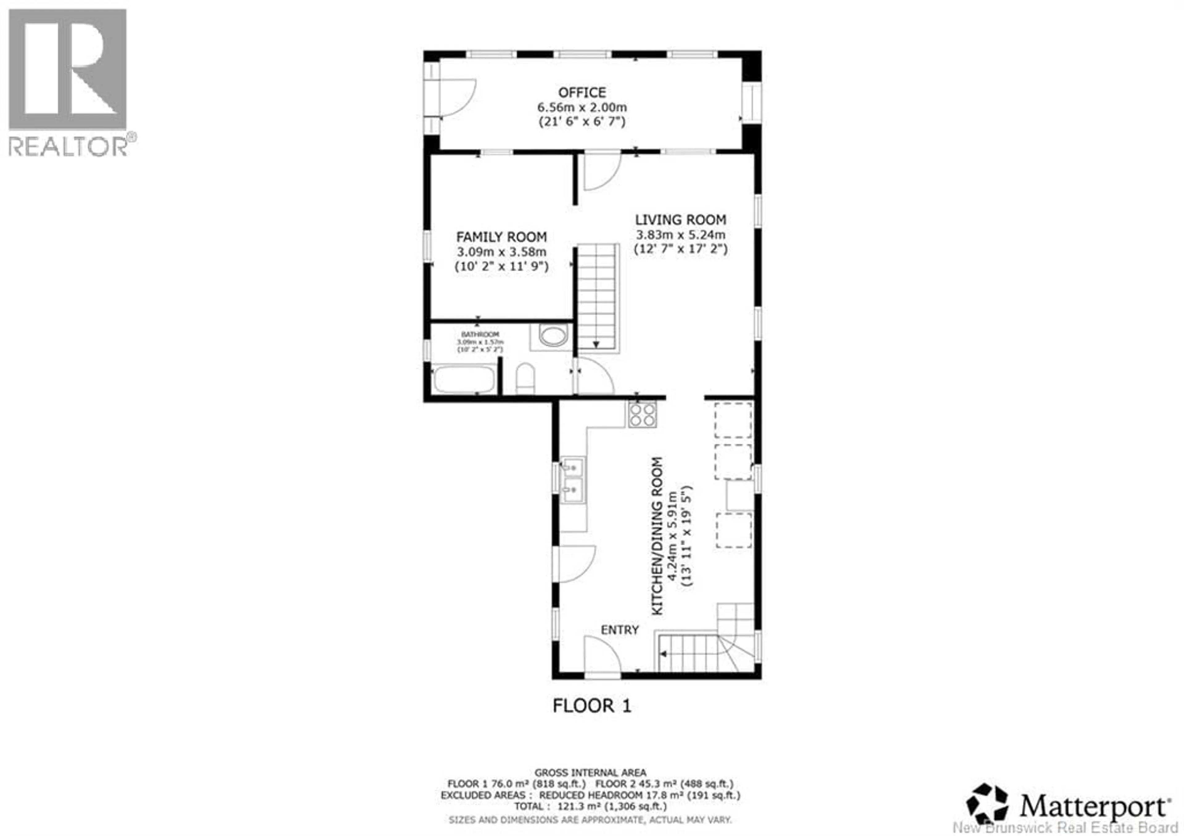 Floor plan for 971 CLEMENTS DRIVE, Fredericton New Brunswick E3G7J3