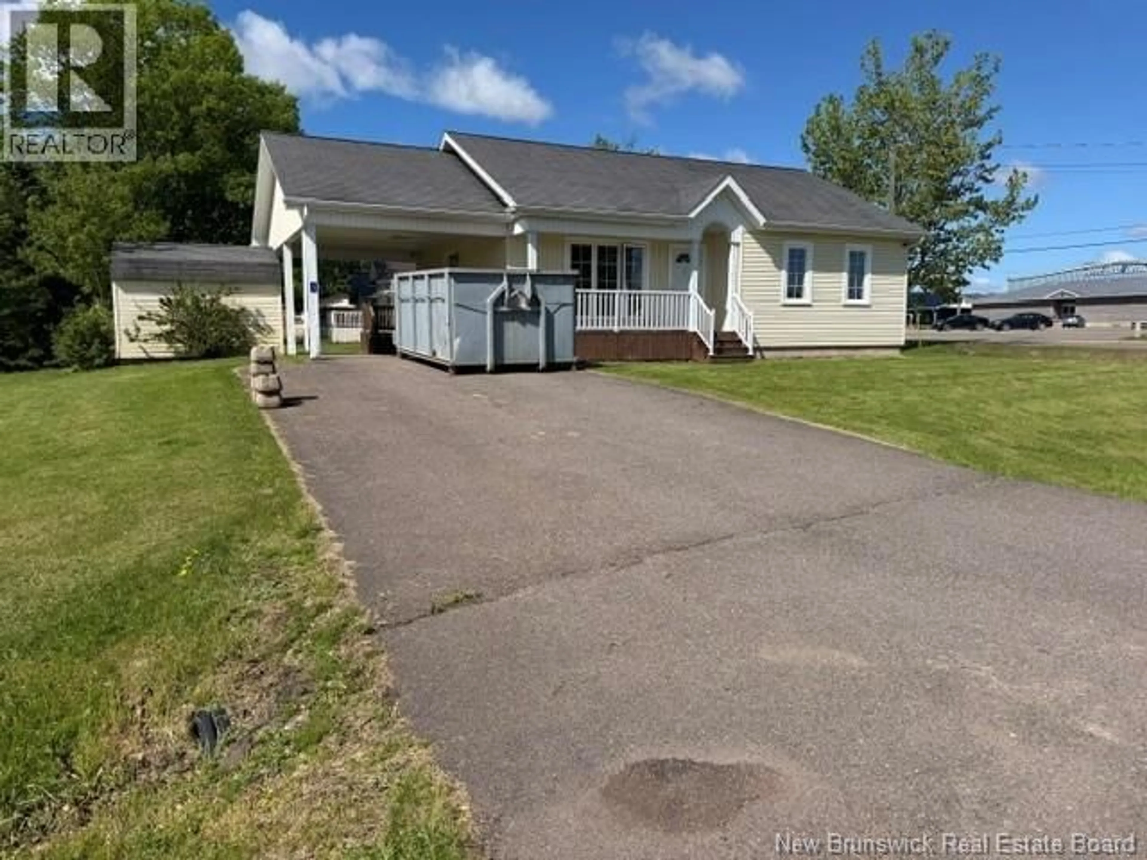 A pic from outside/outdoor area/front of a property/back of a property/a pic from drone, unknown for 1 WOODLAND AVENUE, Petitcodiac New Brunswick E4Z4X4