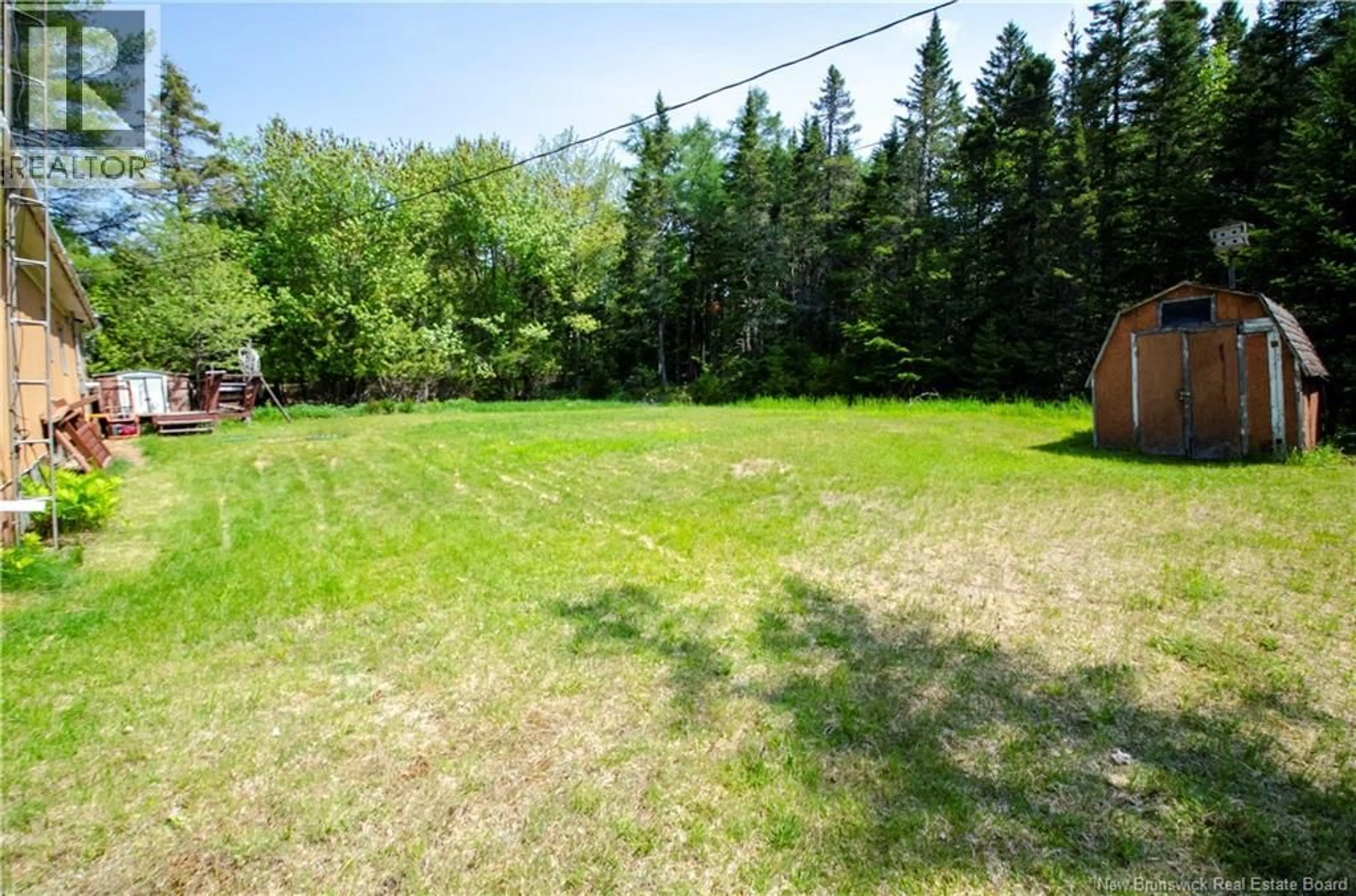 Patio, forest/trees view for 15 MARGARET CRESCENT, Lepreau New Brunswick E5J2M5