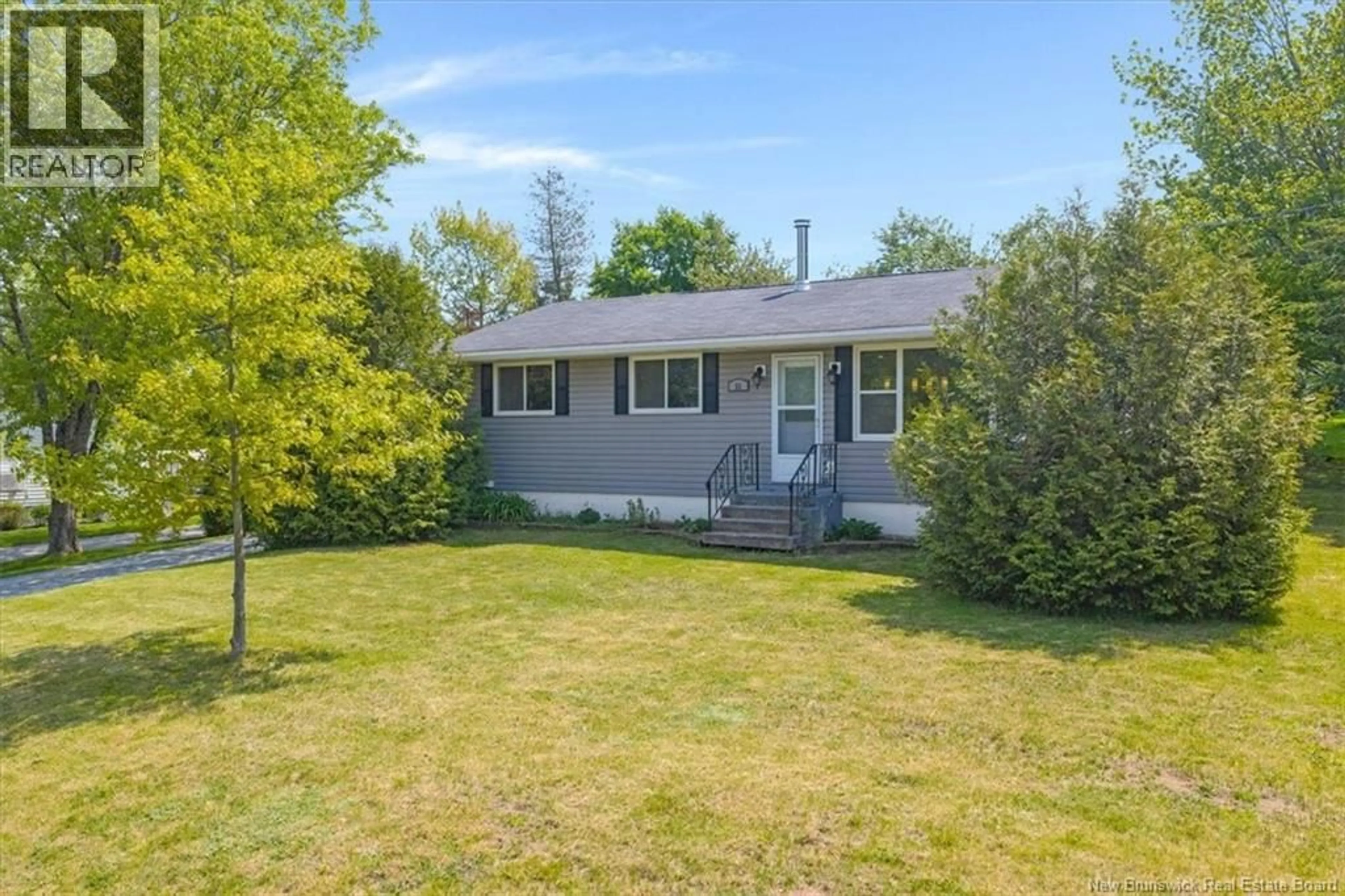 Home with vinyl exterior material, street for 56 VILLA DRIVE, Hampton New Brunswick E5N5G1