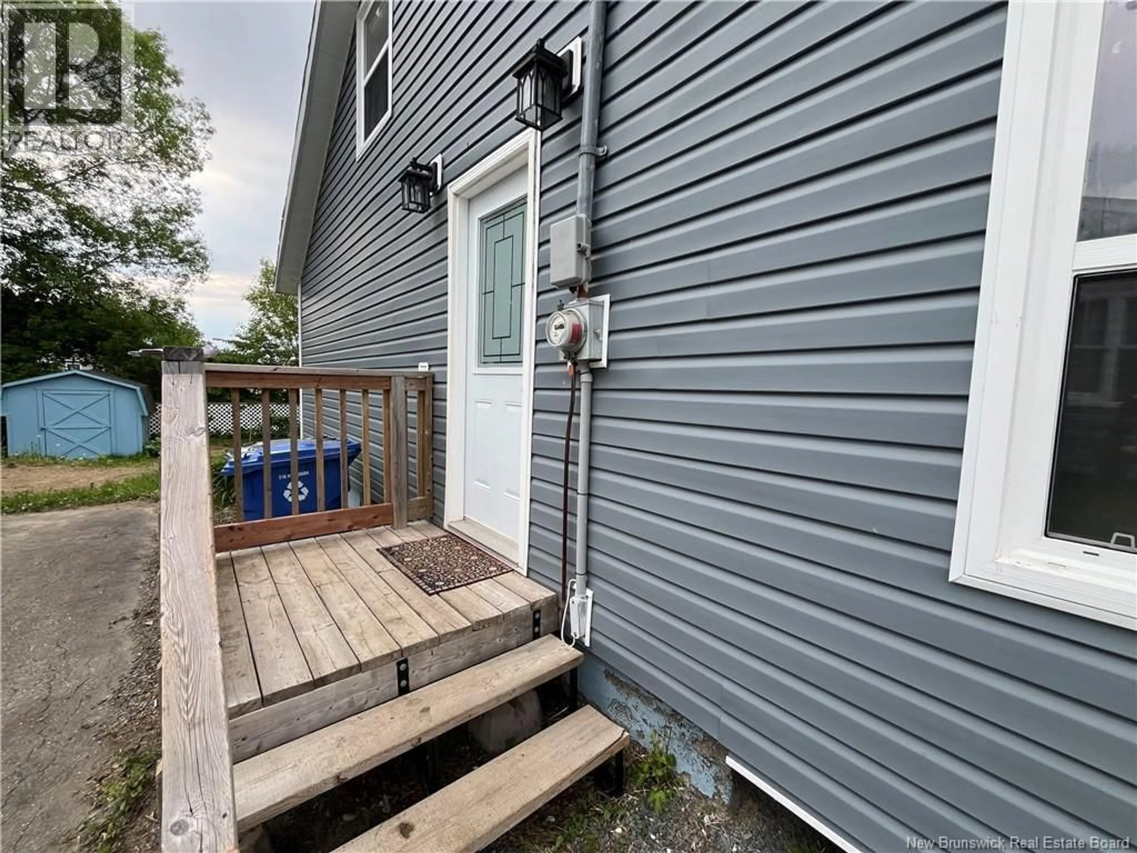 Home with vinyl exterior material, street for 9 CHURCHILL STREET, Hartland New Brunswick E1N4B8