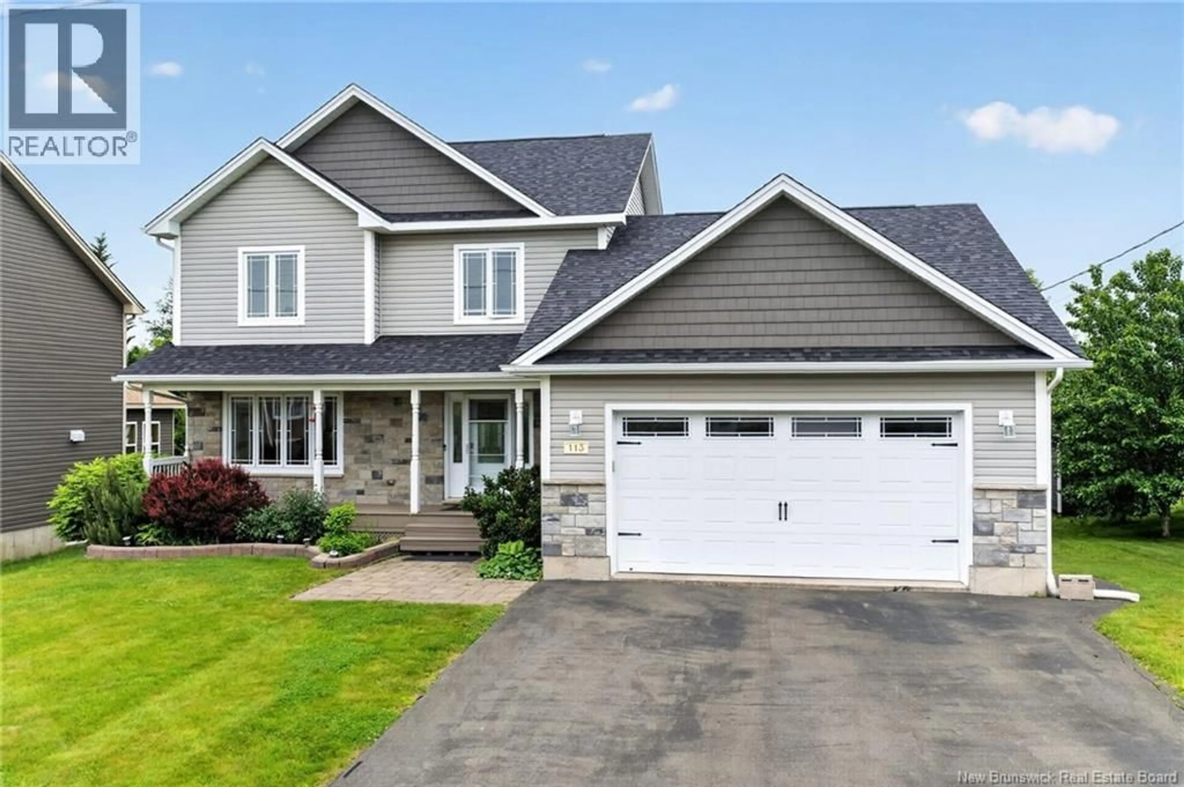 Home with vinyl exterior material, street for 113 GOLDLEAF COURT, Riverview New Brunswick E1B0L9