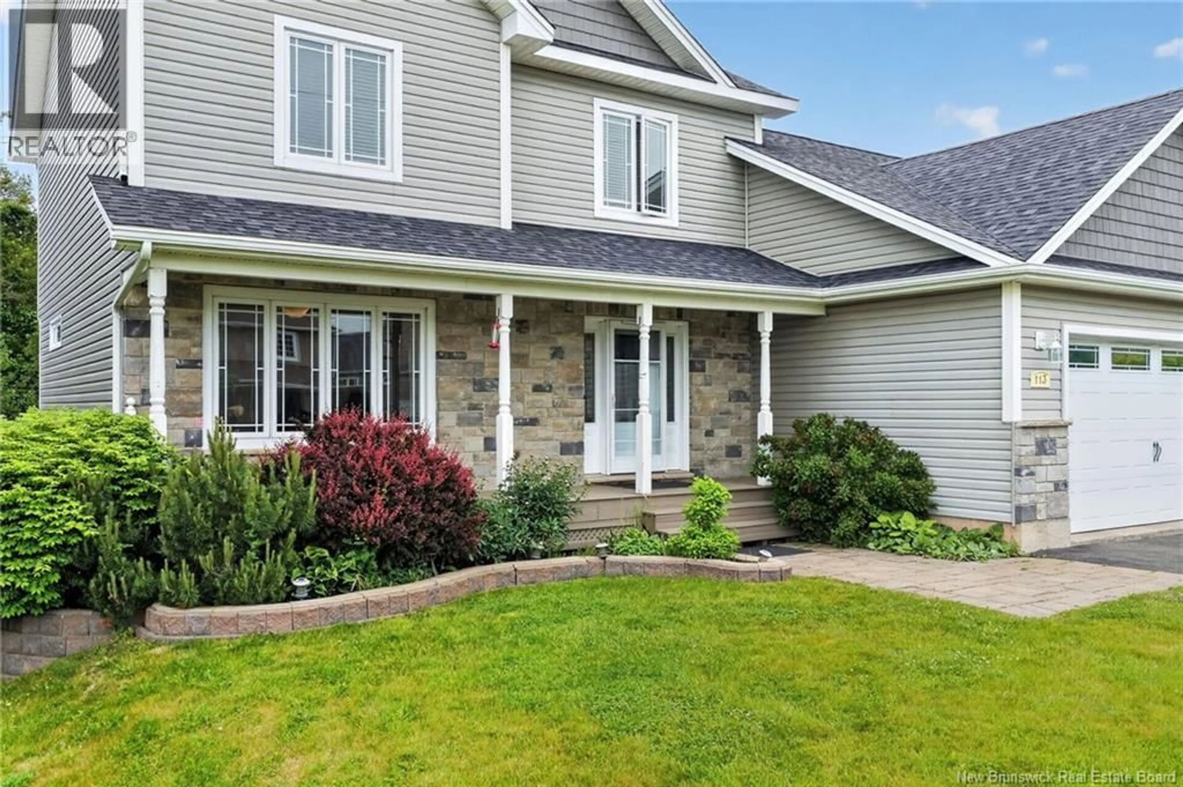 Home with vinyl exterior material, street for 113 GOLDLEAF COURT, Riverview New Brunswick E1B0L9
