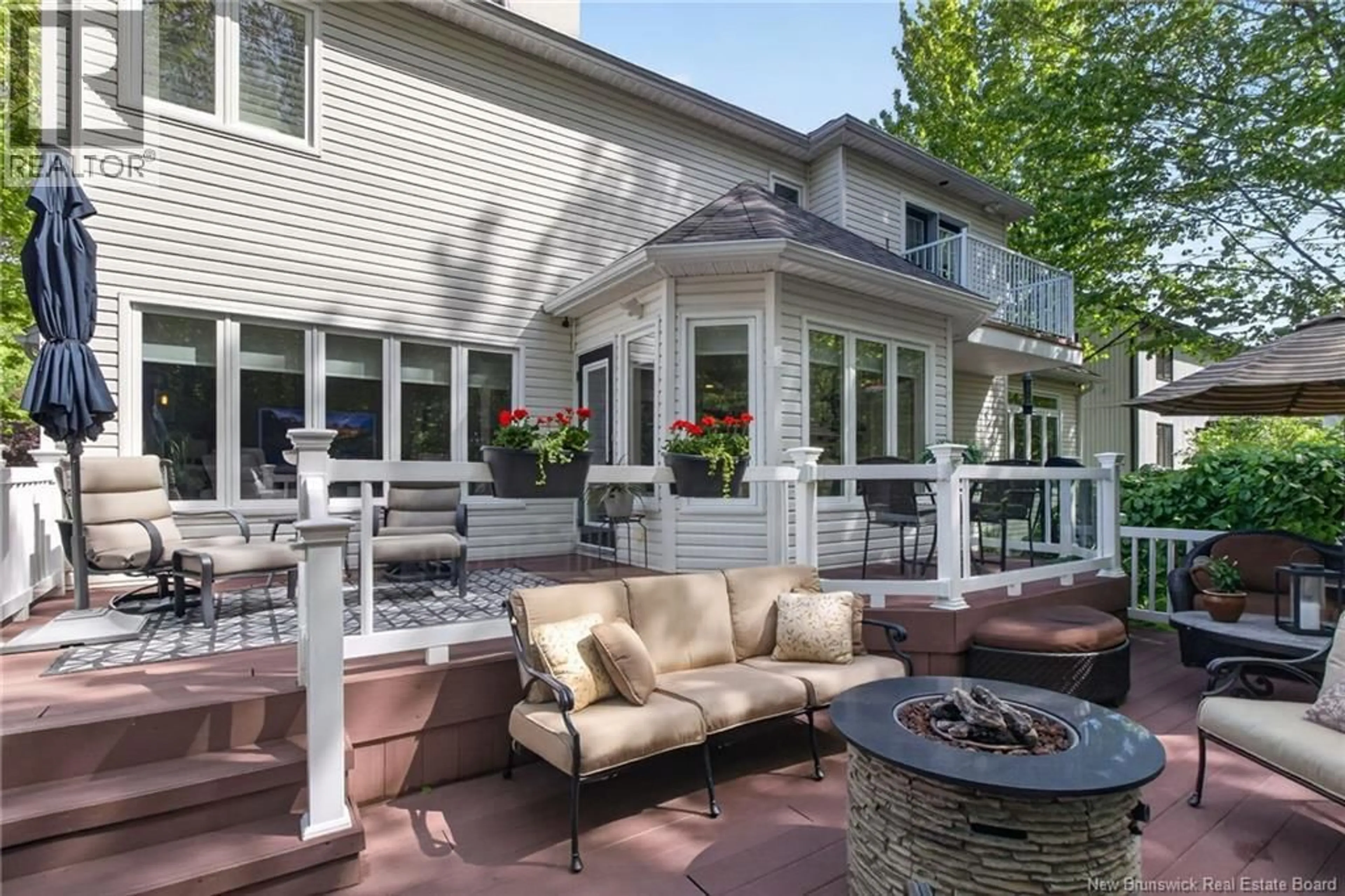 Patio, mountain view for 18 MOREWOOD, Moncton New Brunswick E1A6L6
