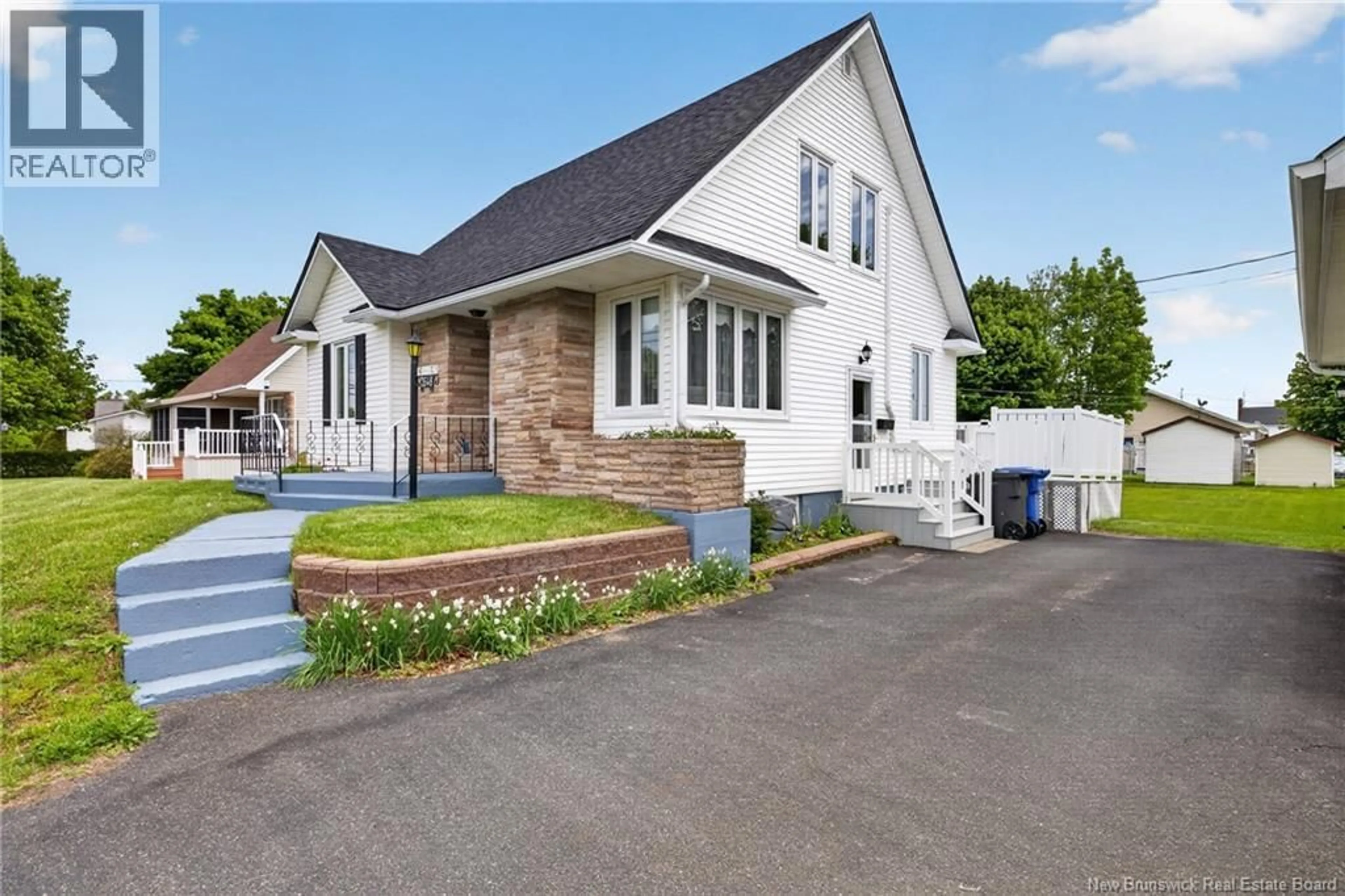 Home with brick exterior material, street for 3548 RUE CENTENAIRE, Tracadie New Brunswick E1X1B1