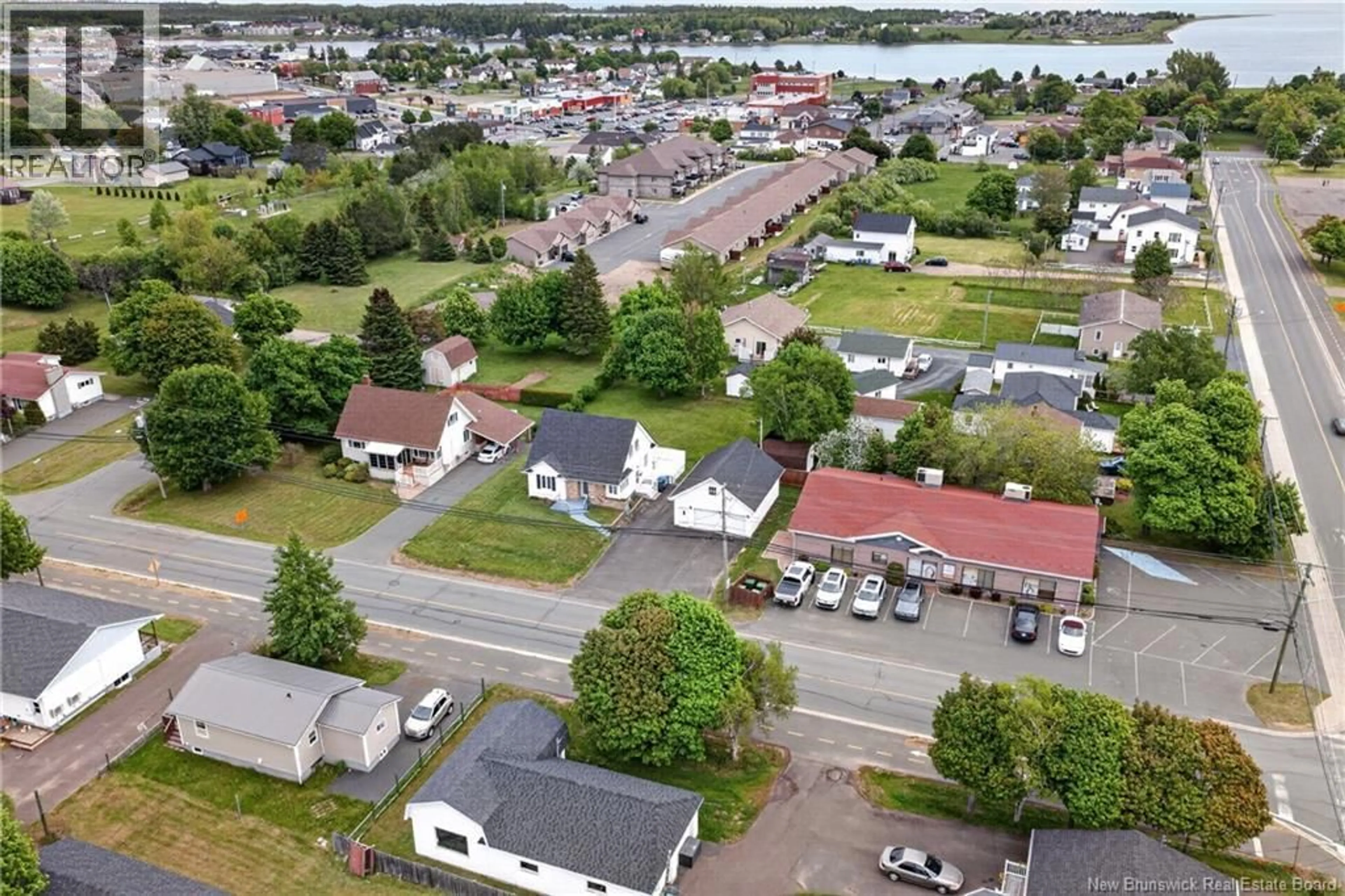 A pic from outside/outdoor area/front of a property/back of a property/a pic from drone, street for 3548 RUE CENTENAIRE, Tracadie New Brunswick E1X1B1