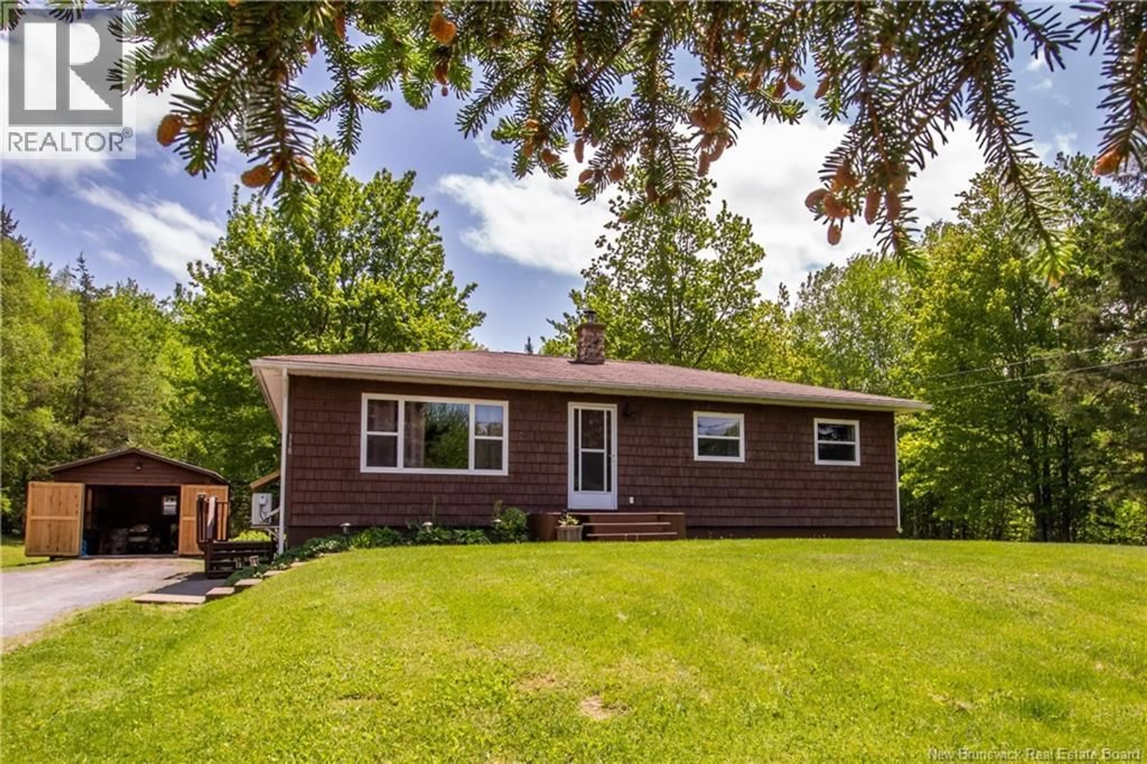 Home with vinyl exterior material, unknown for 118 KNIGHTVILLE ROAD, Smiths Creek New Brunswick E4G2N8