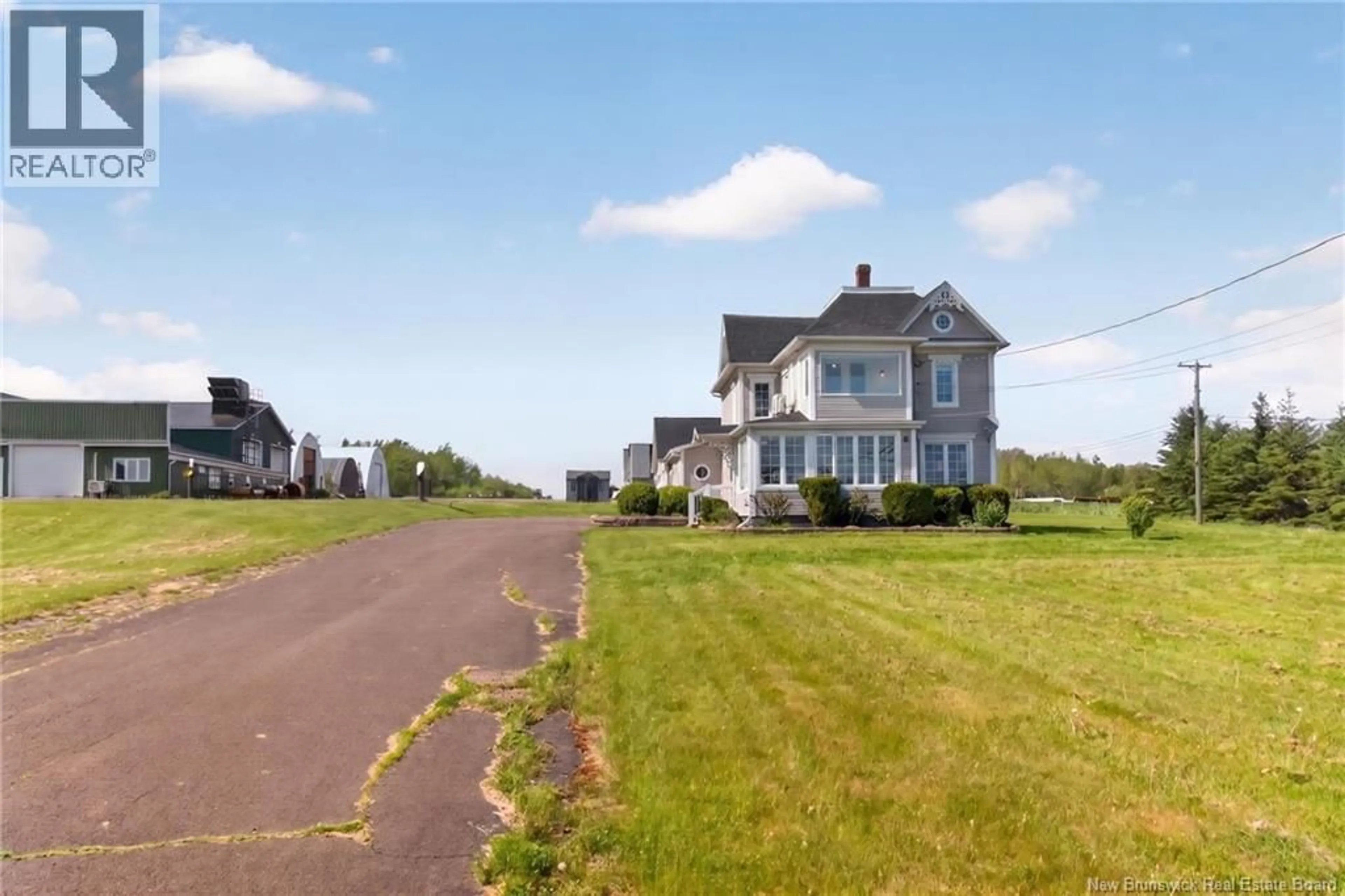 A pic from outside/outdoor area/front of a property/back of a property/a pic from drone, unknown for 589 ROUTE 535, Notre-Dame New Brunswick E4V2K4