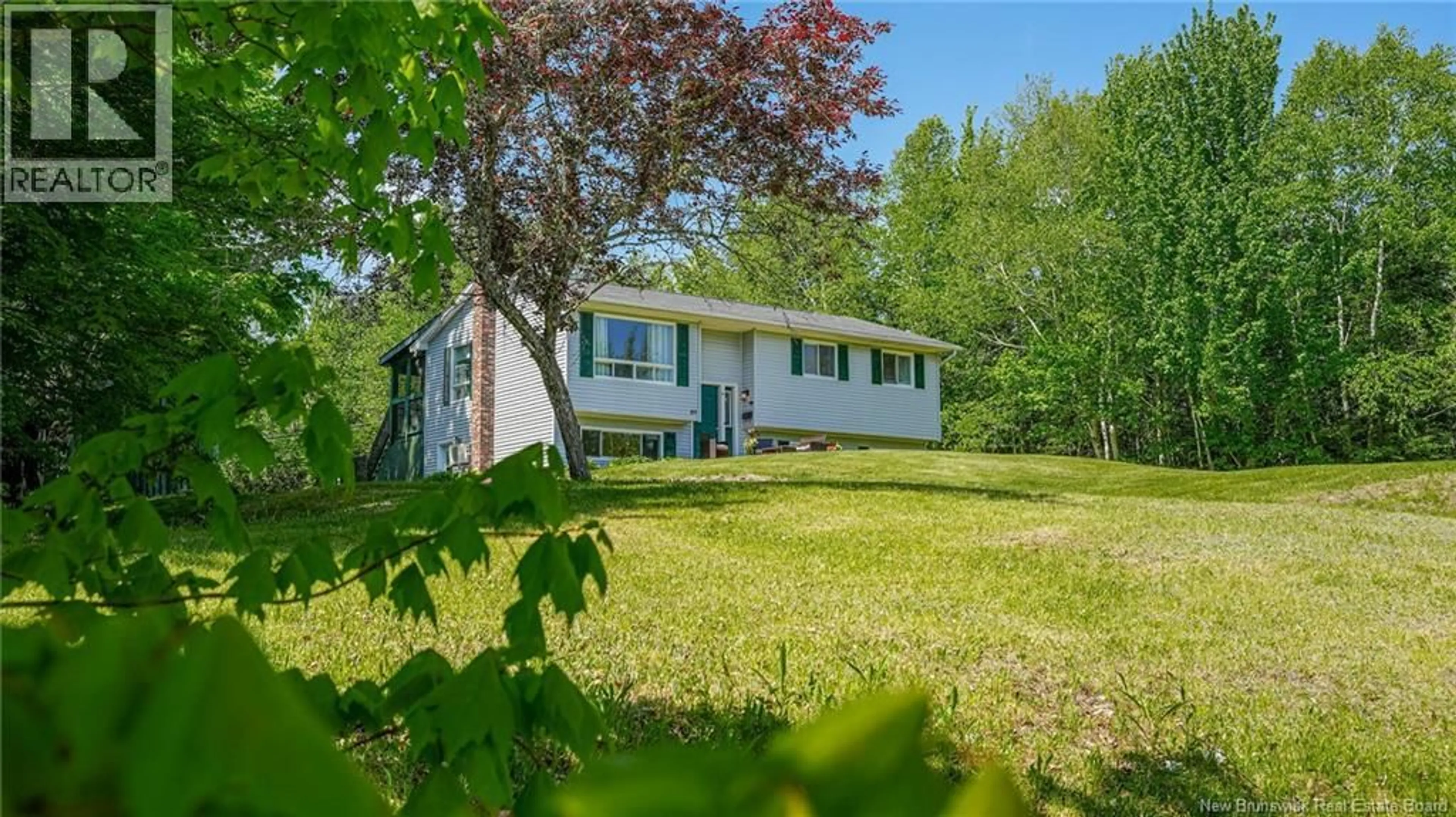 A pic from outside/outdoor area/front of a property/back of a property/a pic from drone, unknown for 89 SLIPP DRIVE, Mazerolle Settlement New Brunswick E3E2A5