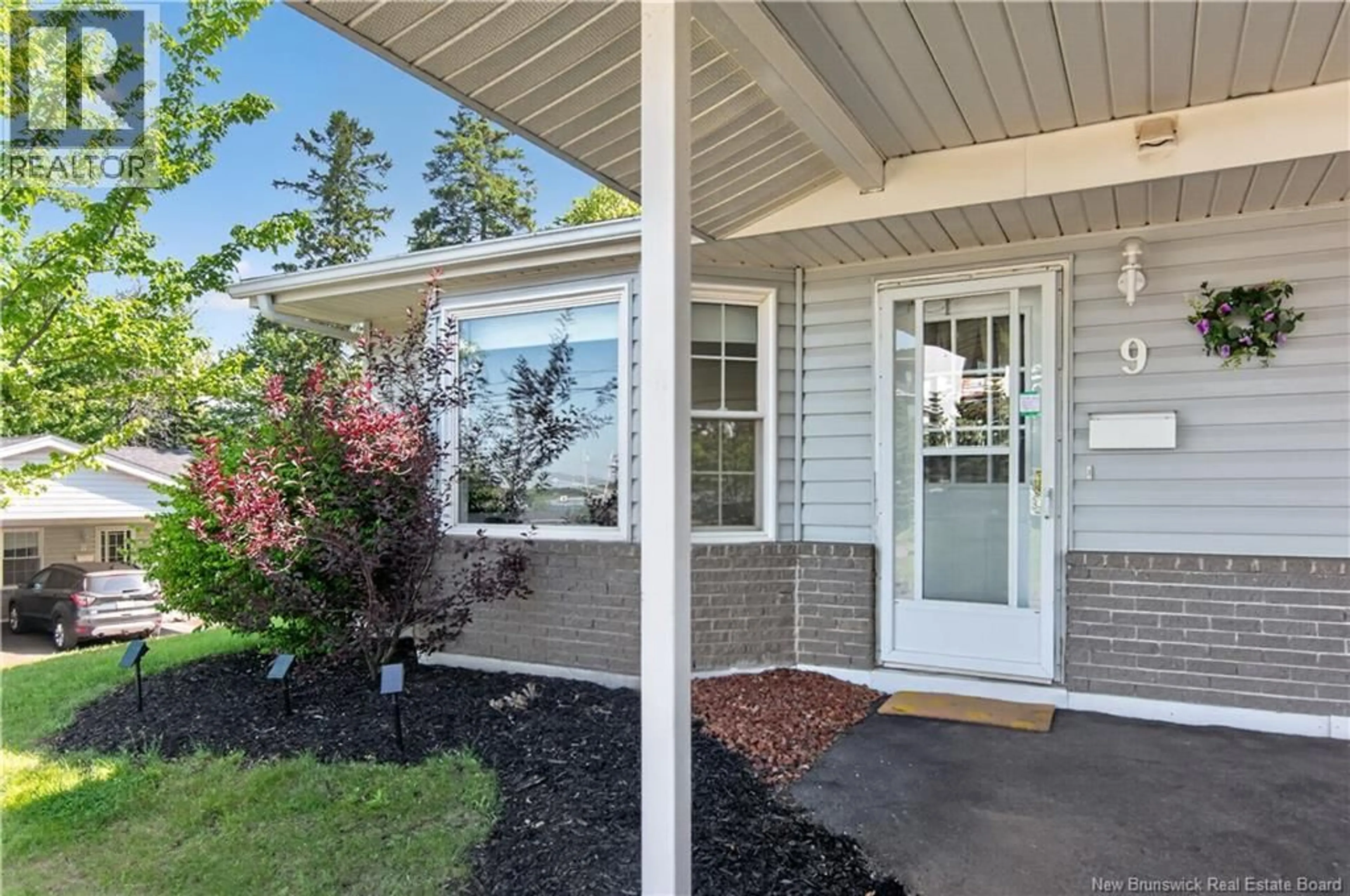Home with vinyl exterior material, street for 9 - 47 BIGGS DRIVE, Riverview New Brunswick E1B3Y8
