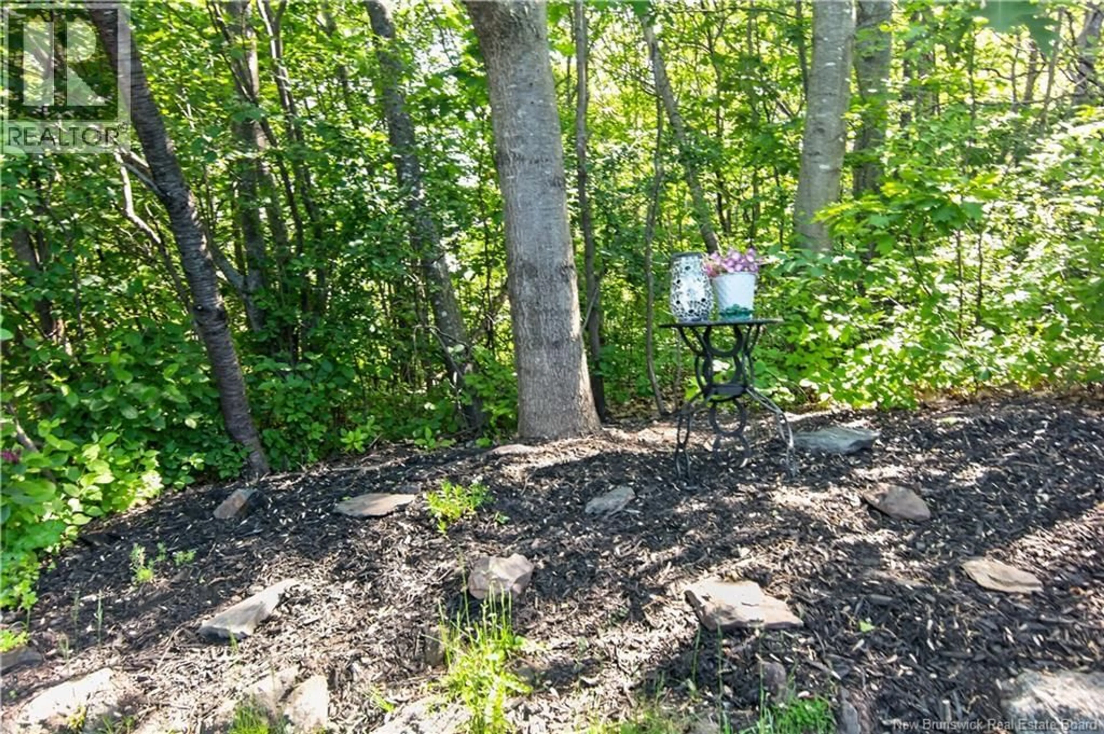 A pic from outside/outdoor area/front of a property/back of a property/a pic from drone, forest/trees view for 9 - 47 BIGGS DRIVE, Riverview New Brunswick E1B3Y8