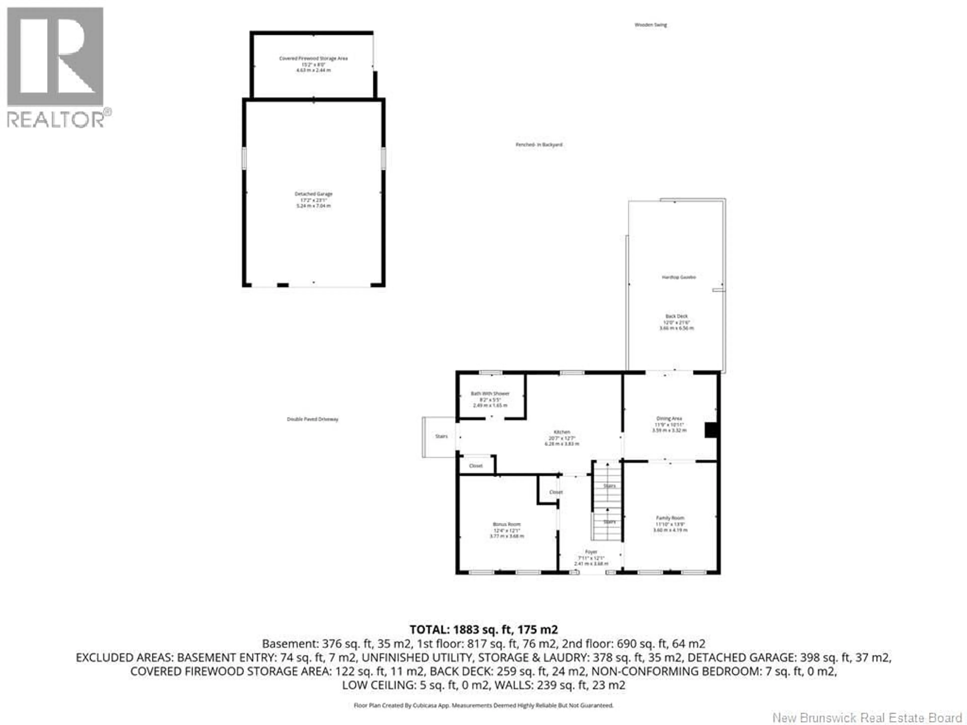 Floor plan for 34 WALKER CRESCENT, Campbellton New Brunswick E3N3N8
