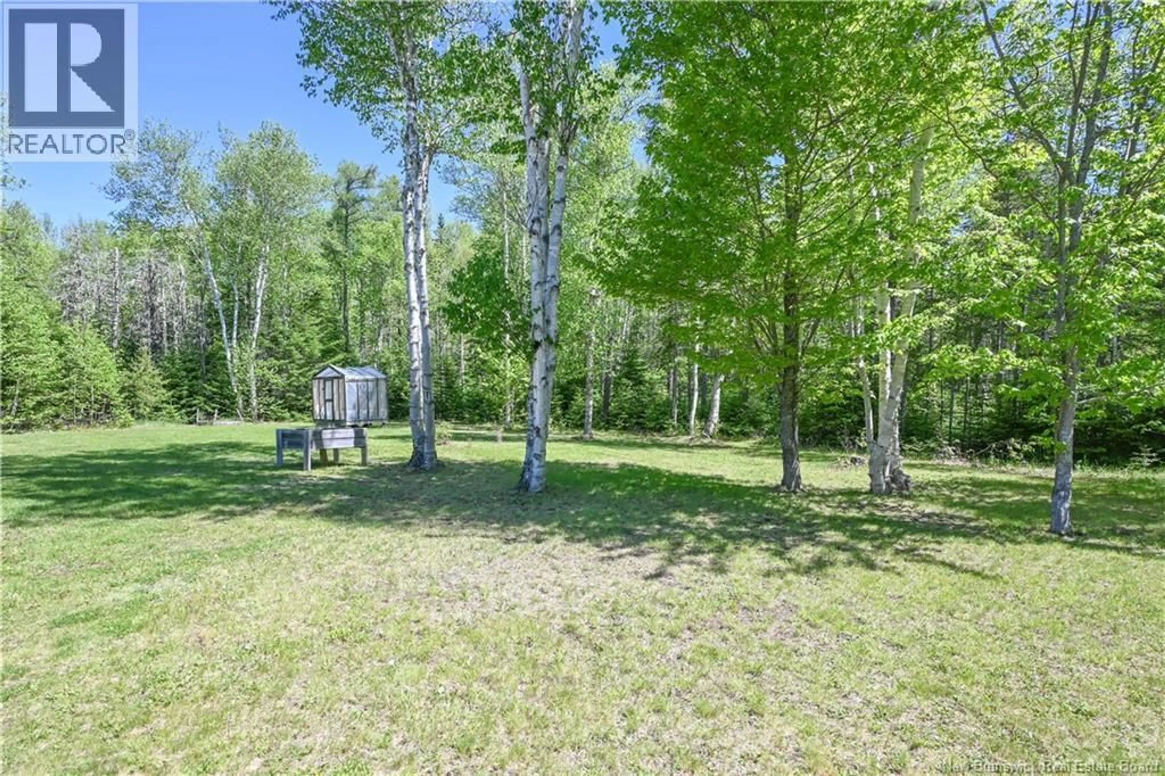 A pic from outside/outdoor area/front of a property/back of a property/a pic from drone, forest/trees view for 374 DU BICENTENAIRE STREET, Bertrand New Brunswick E1W1G4