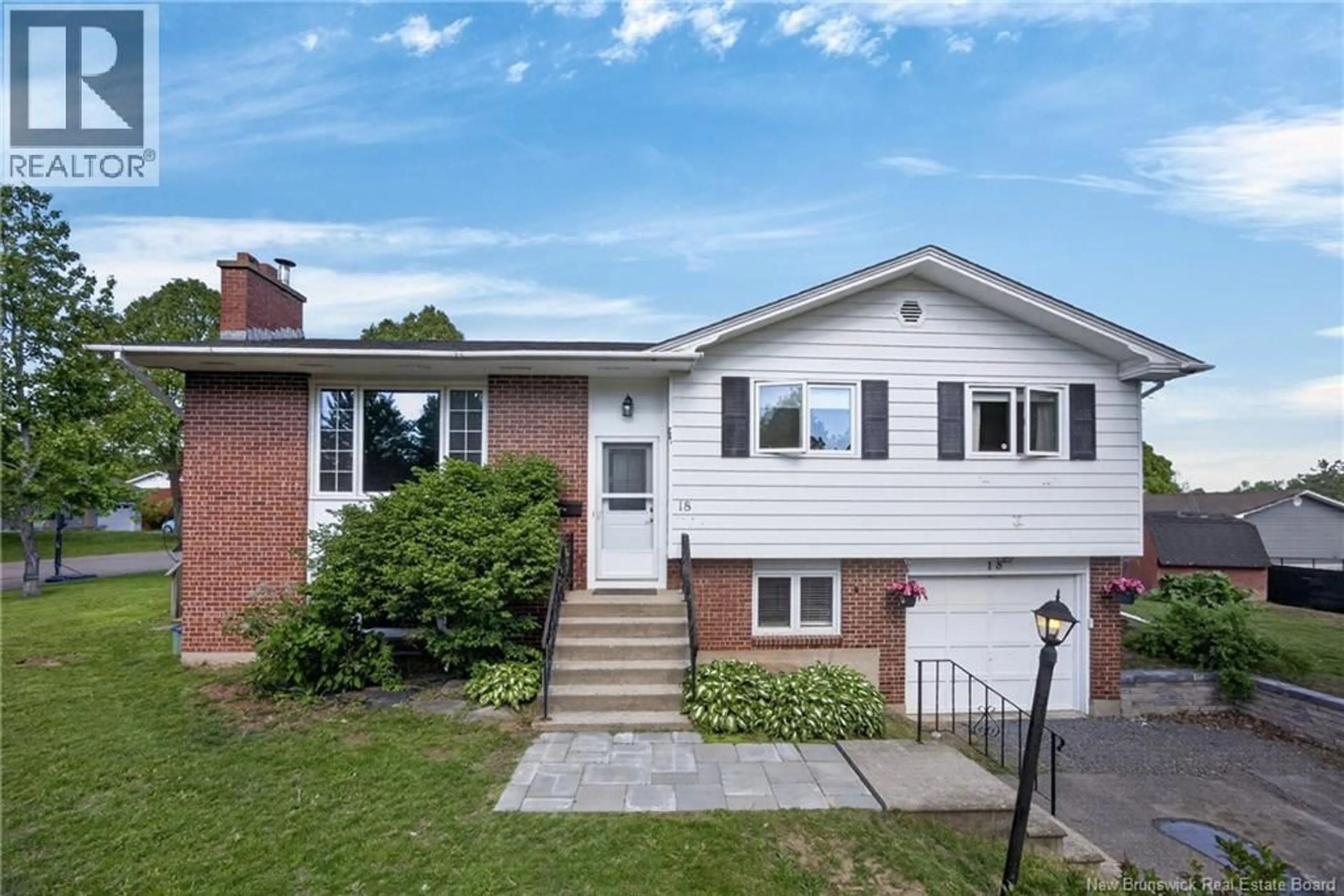 Home with brick exterior material, street for 18 DICKSON STREET, Fredericton New Brunswick E3A5A7