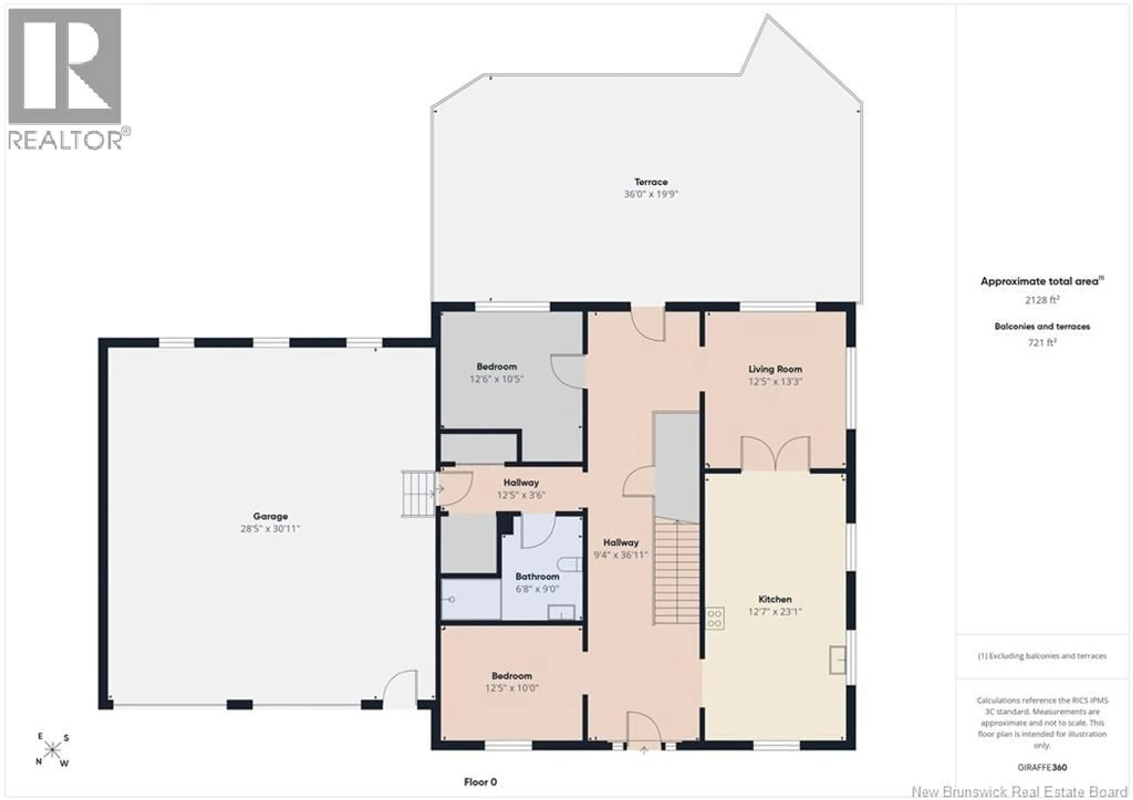 Floor plan for 39 GEORGINE ROAD, Grande-Digue New Brunswick E4R4K3