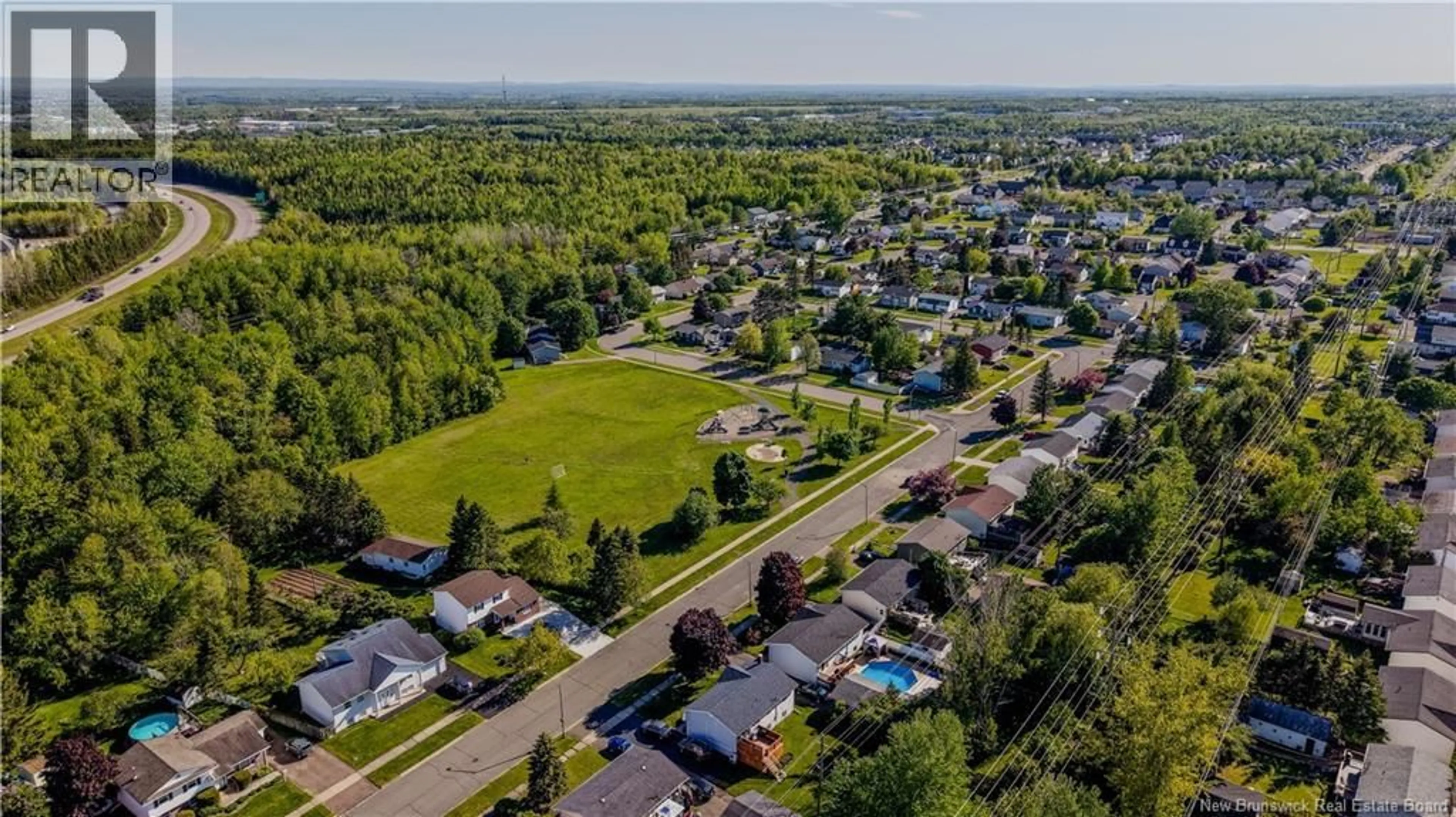 A pic from outside/outdoor area/front of a property/back of a property/a pic from drone, street for 60 KNOX DRIVE, Moncton New Brunswick E1G1L8