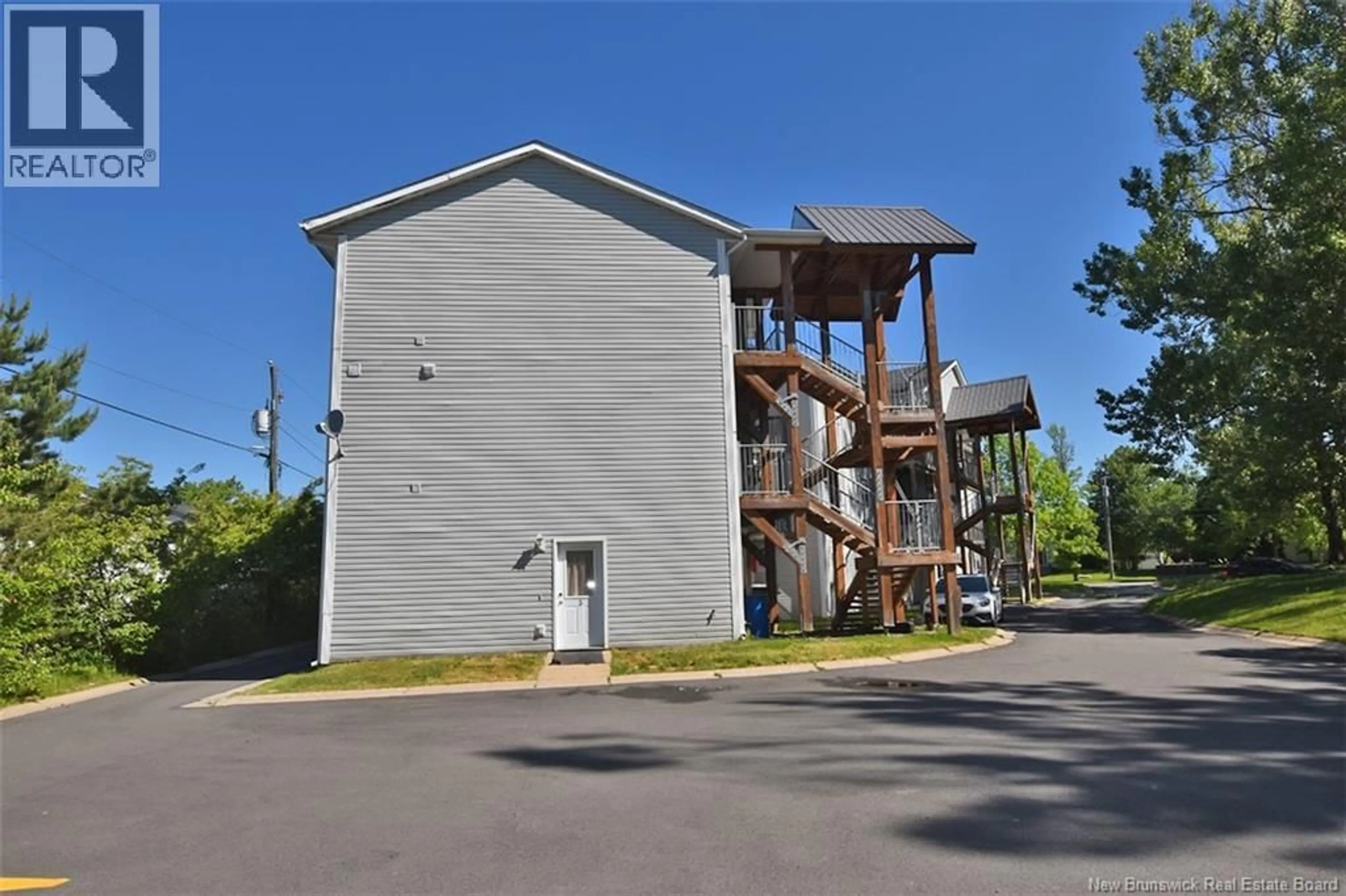 Patio, building for 209 - 60 GOODINE STREET, Fredericton New Brunswick E3B9N5