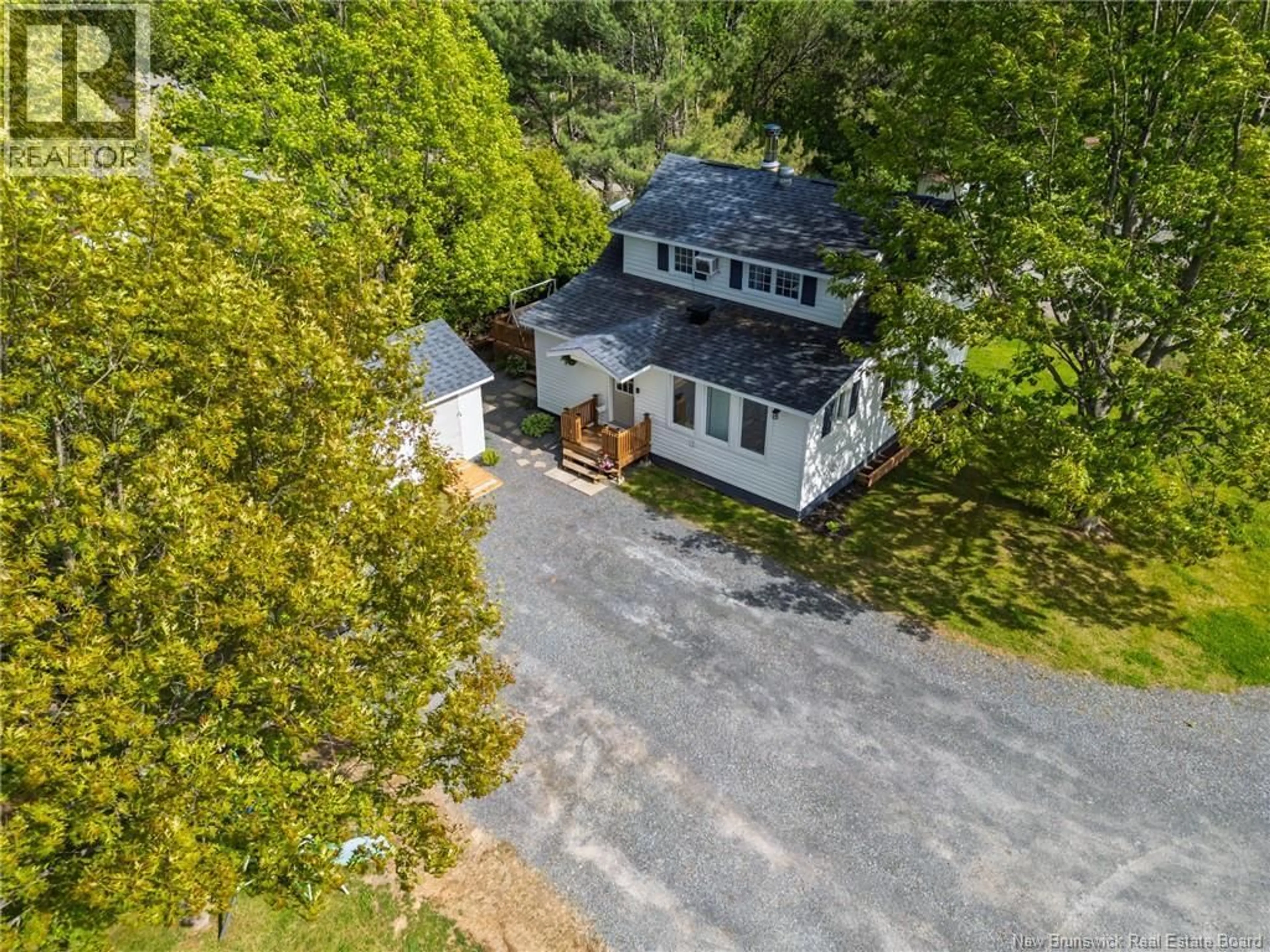 A pic from outside/outdoor area/front of a property/back of a property/a pic from drone, street for 79 MAIN STREET, Linton Corner New Brunswick E7G2H3