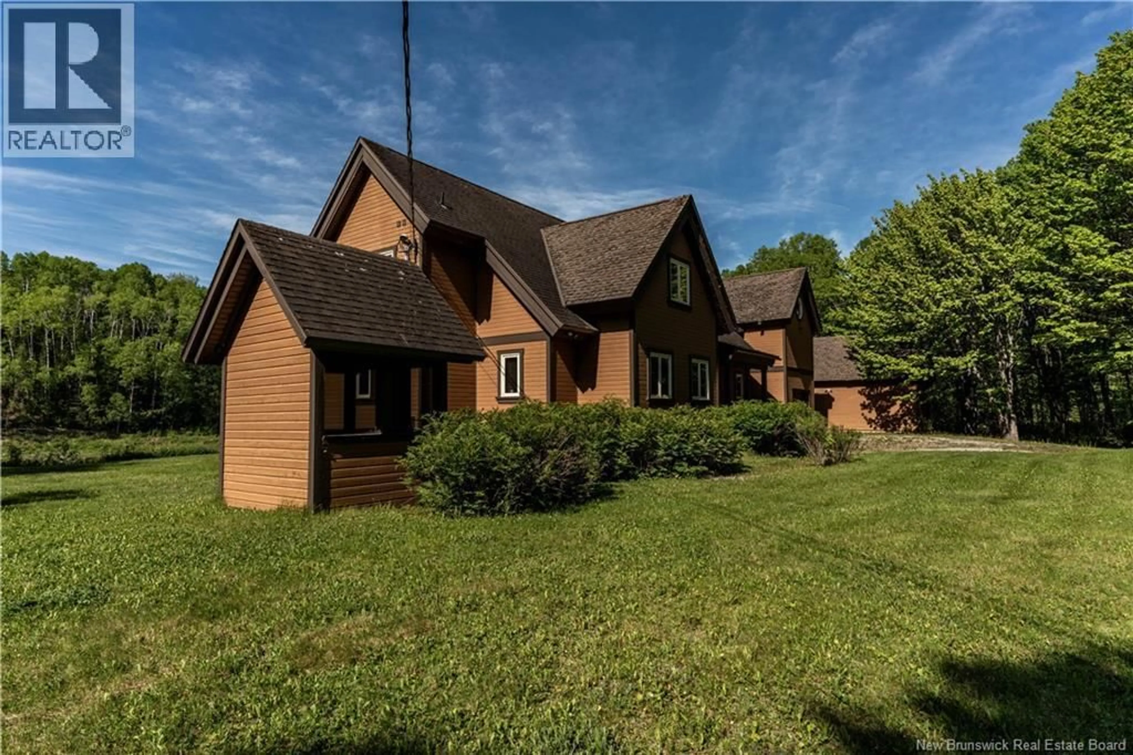 A pic from outside/outdoor area/front of a property/back of a property/a pic from drone, street for 1247 HWY 118, Gray Rapids New Brunswick E9B1B5