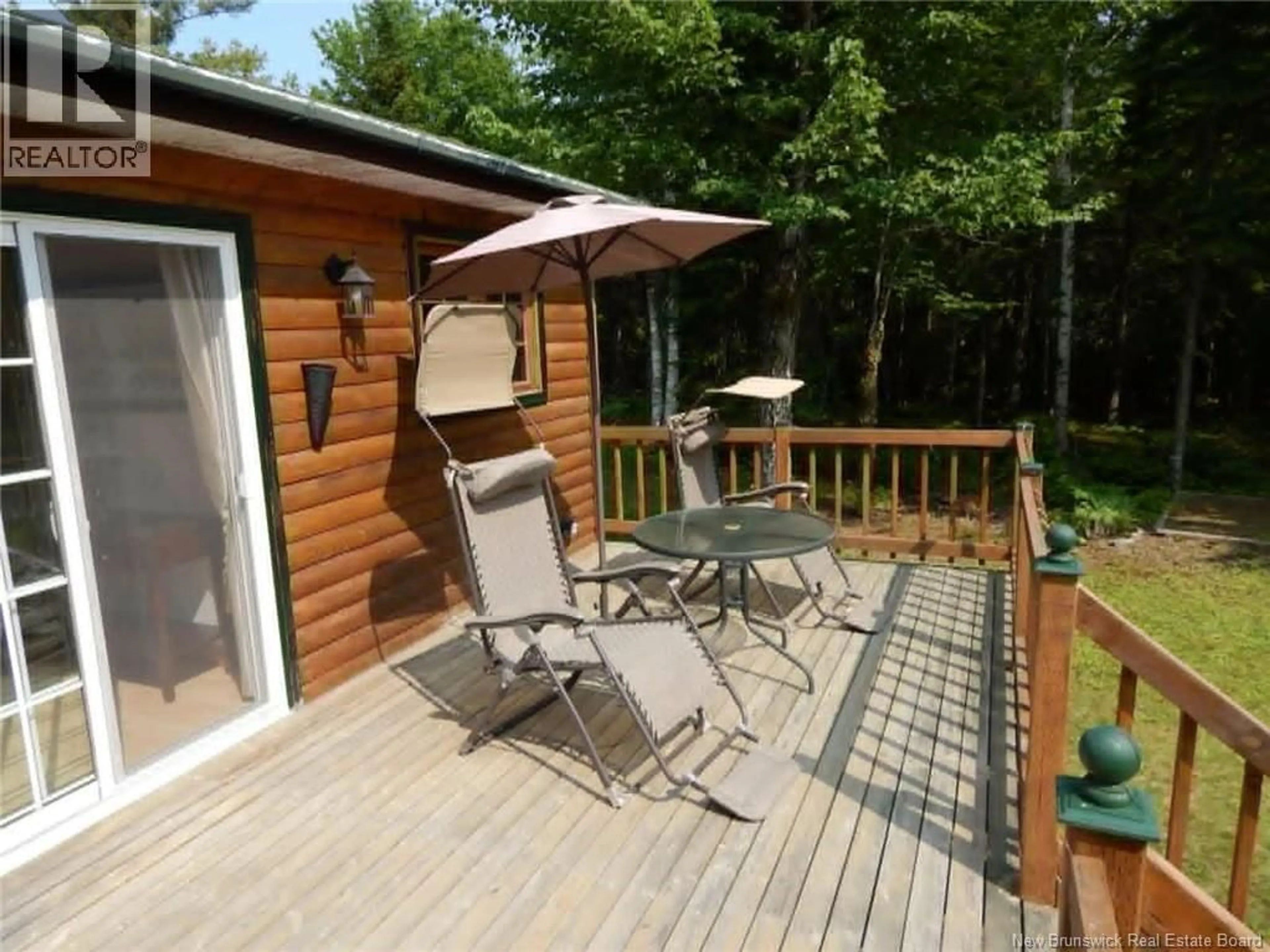 Patio, forest/trees view for 316 GUM ROAD, Bartibog Bridge New Brunswick E1V7H6