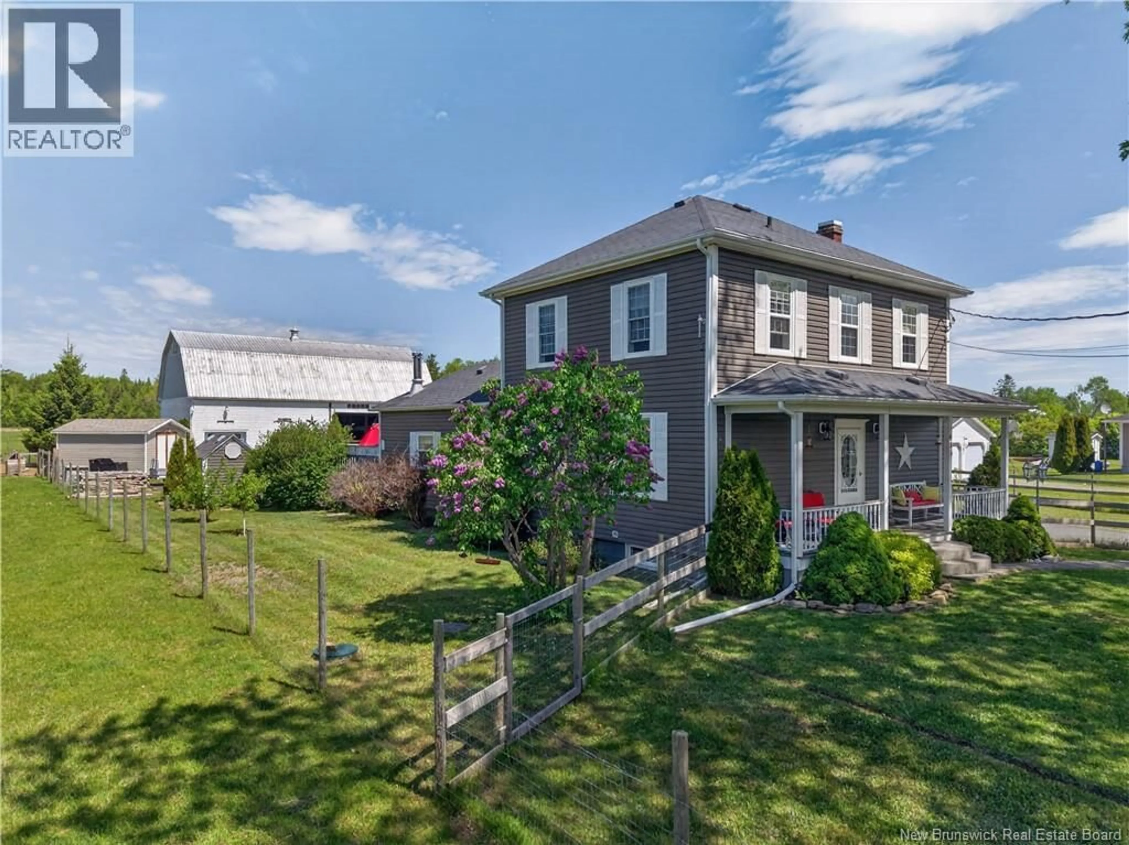 A pic from outside/outdoor area/front of a property/back of a property/a pic from drone, street for 485 ROUTE 11, Lower Newcastle New Brunswick E1V7G2