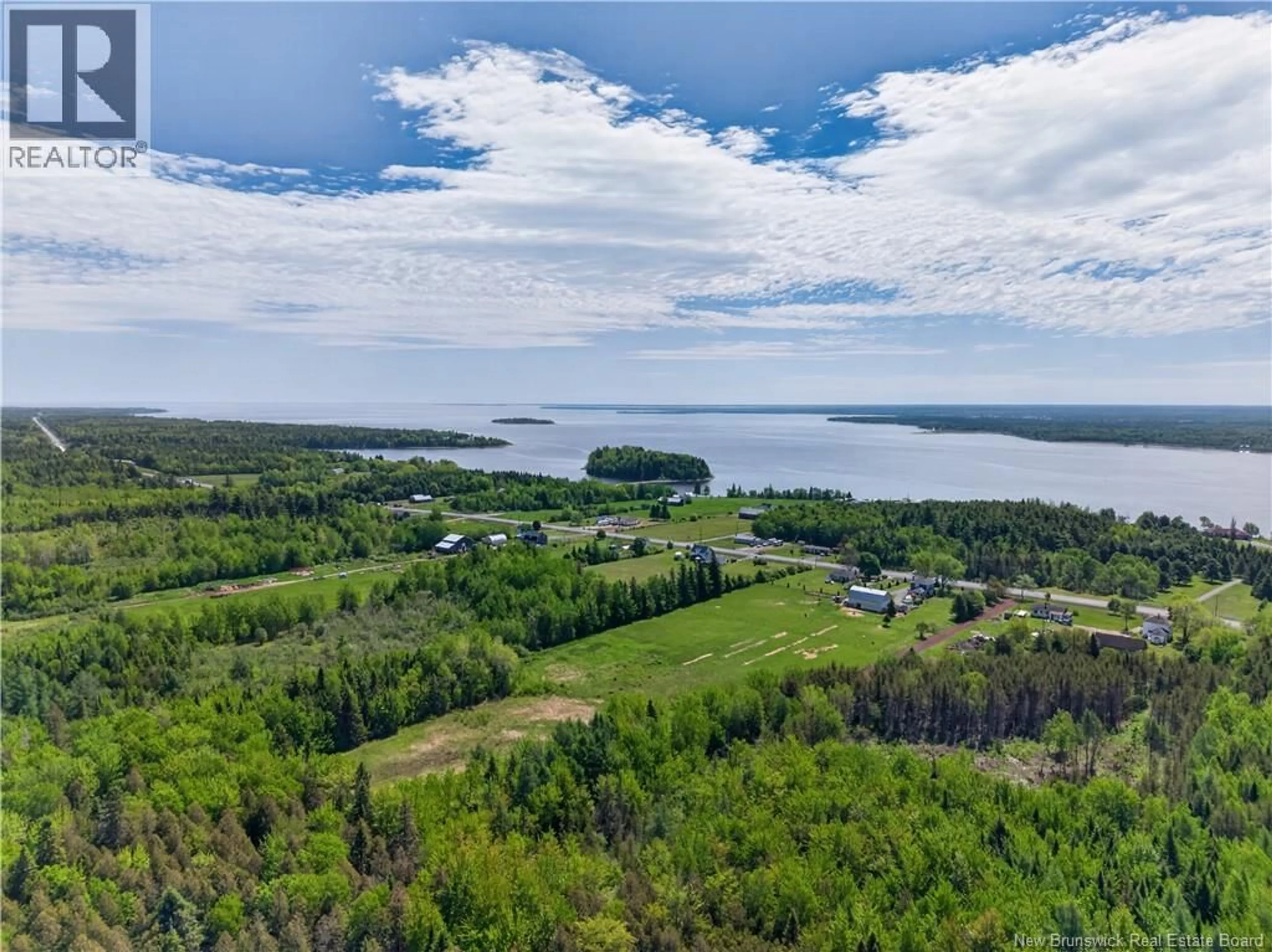 A pic from outside/outdoor area/front of a property/back of a property/a pic from drone, water/lake/river/ocean view for 485 ROUTE 11, Lower Newcastle New Brunswick E1V7G2