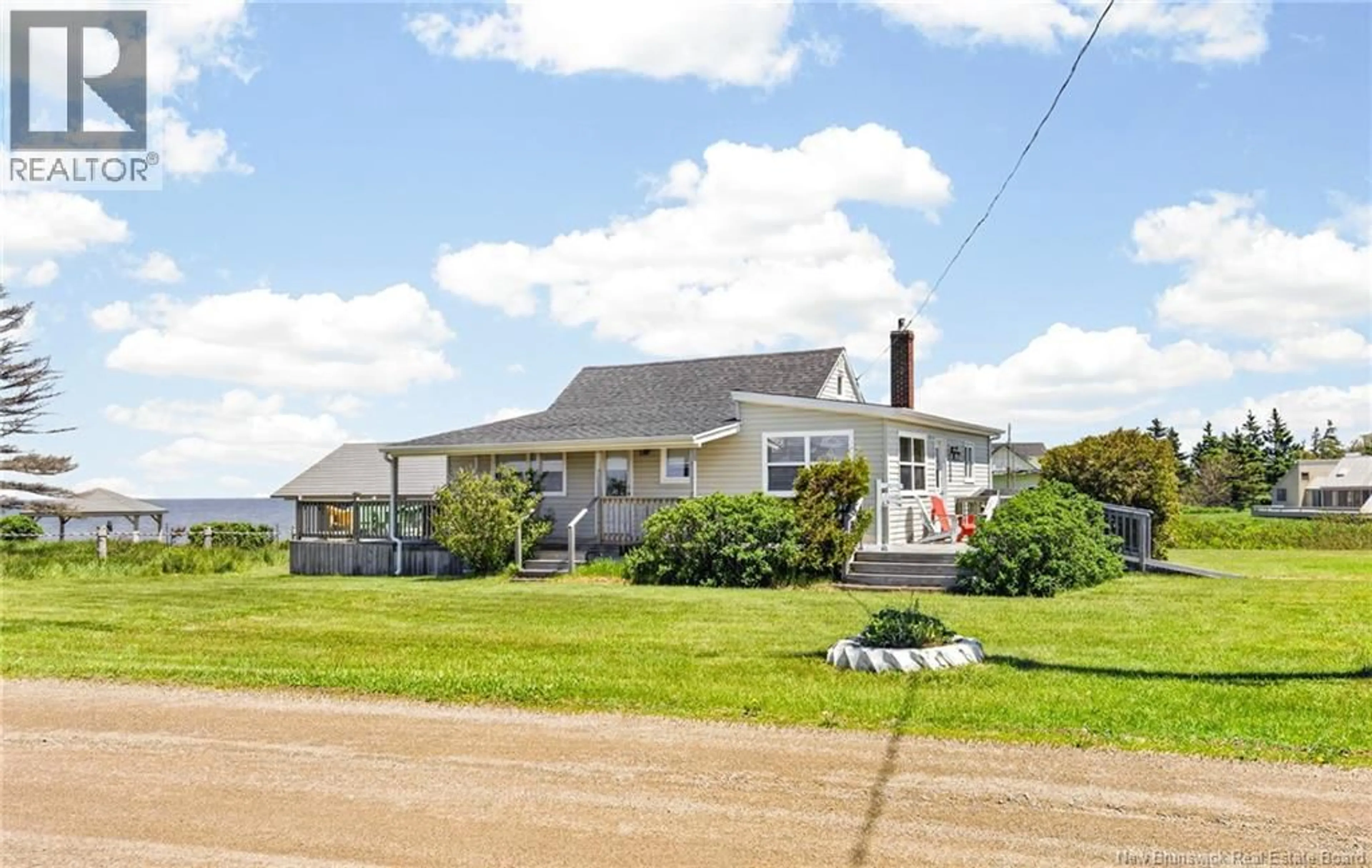 A pic from outside/outdoor area/front of a property/back of a property/a pic from drone, unknown for 39 ALLEE DES COLIBRIS, Bas Cap Pele New Brunswick E4N1L1