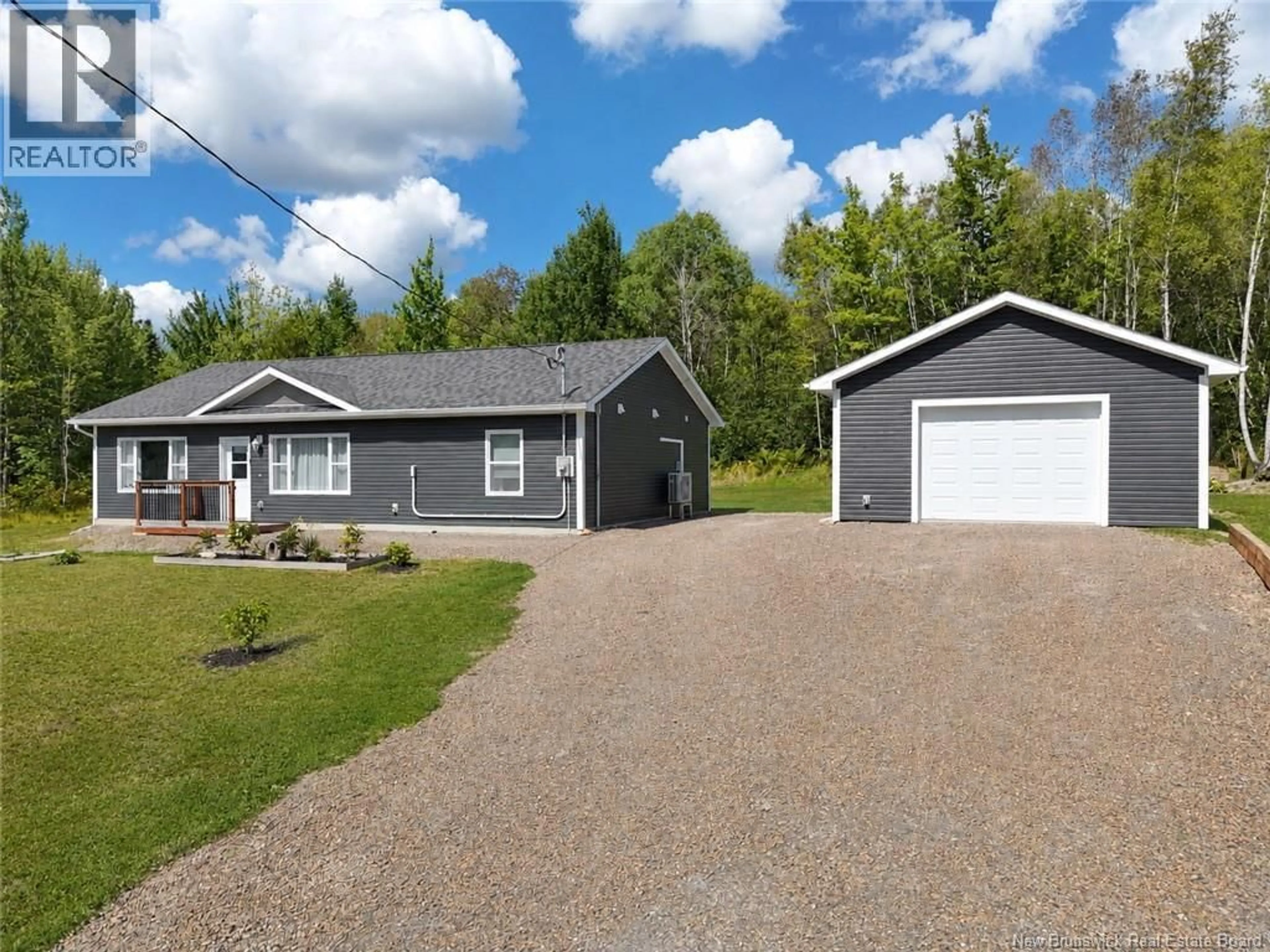 Home with vinyl exterior material, street for 289 UPPER DURHAM ROAD, Durham Bridge New Brunswick E6C1C8